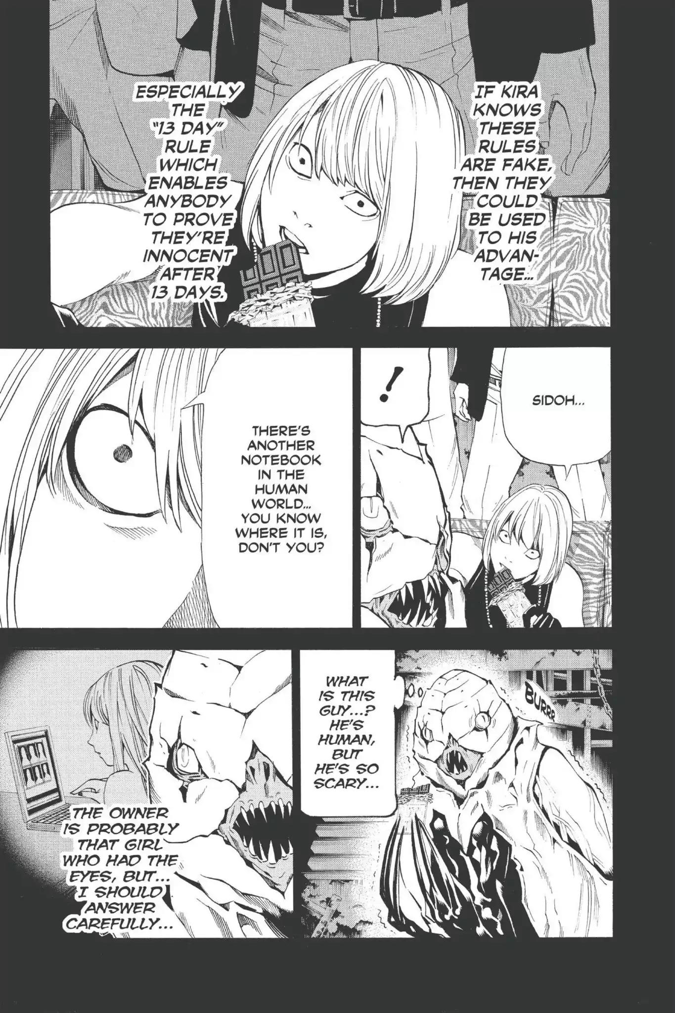 Death Note manga, chapter 70, page 9 of 24