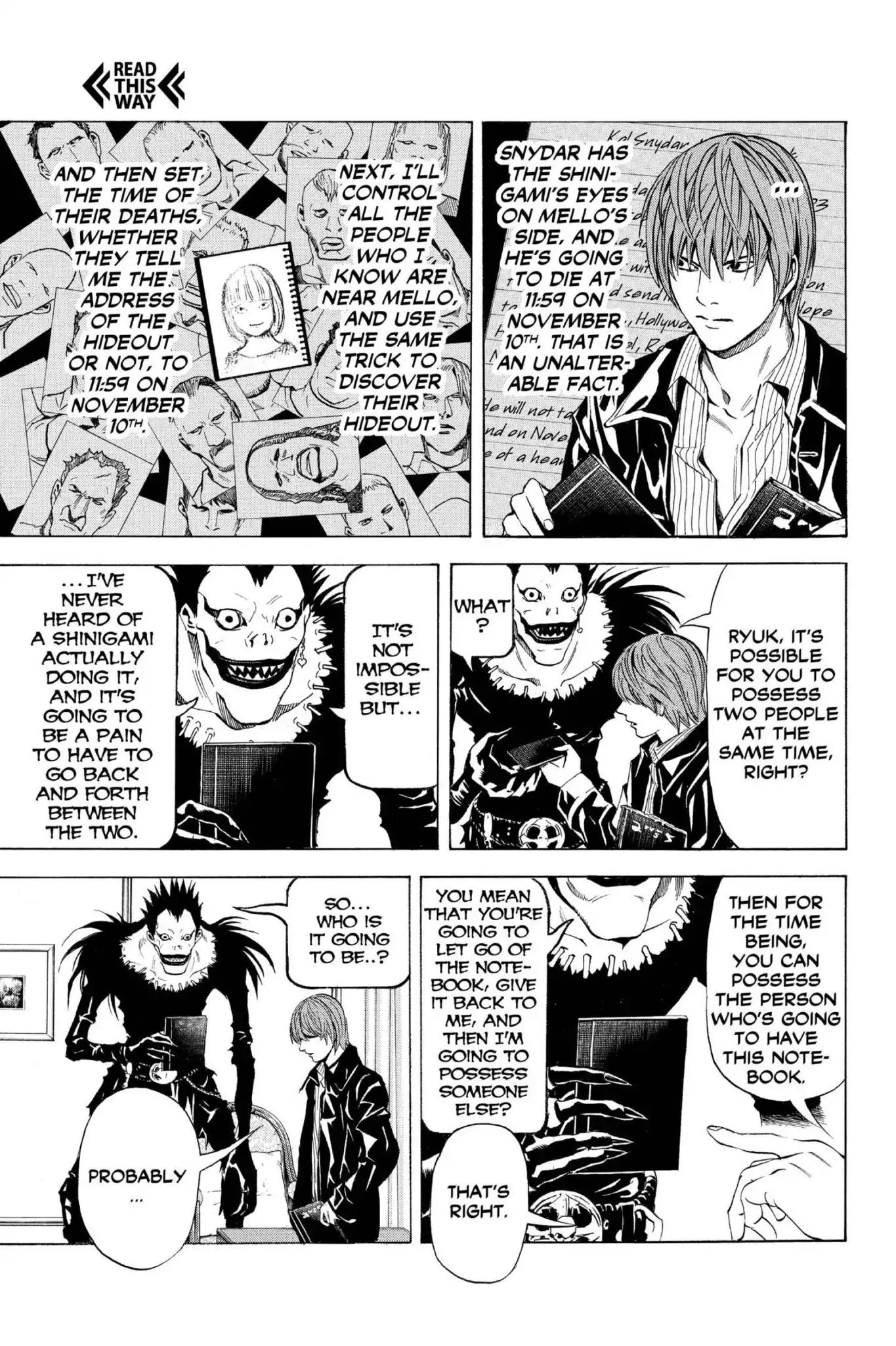 Death Note Chapter 71 page 16 - Chapter 71: Contact