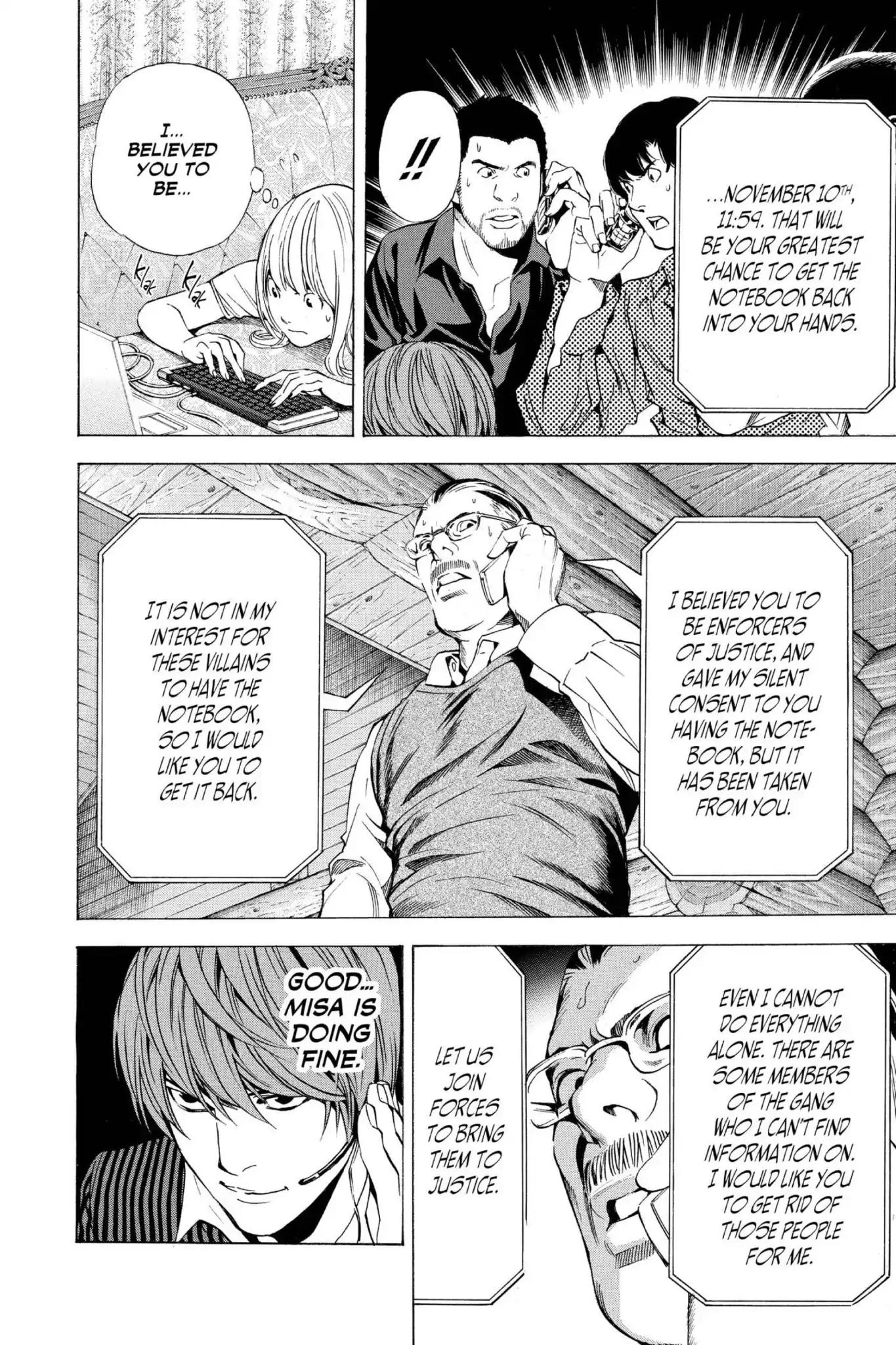 Death Note Chapter 71 page 21 - Chapter 71: Contact