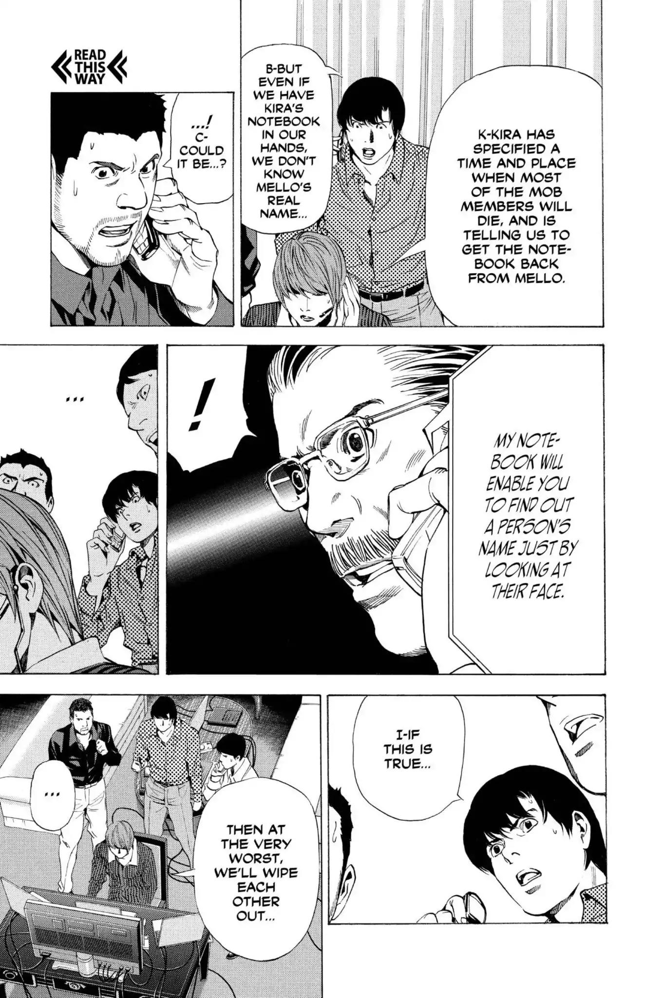 Death Note Chapter 71 page 22 - Chapter 71: Contact