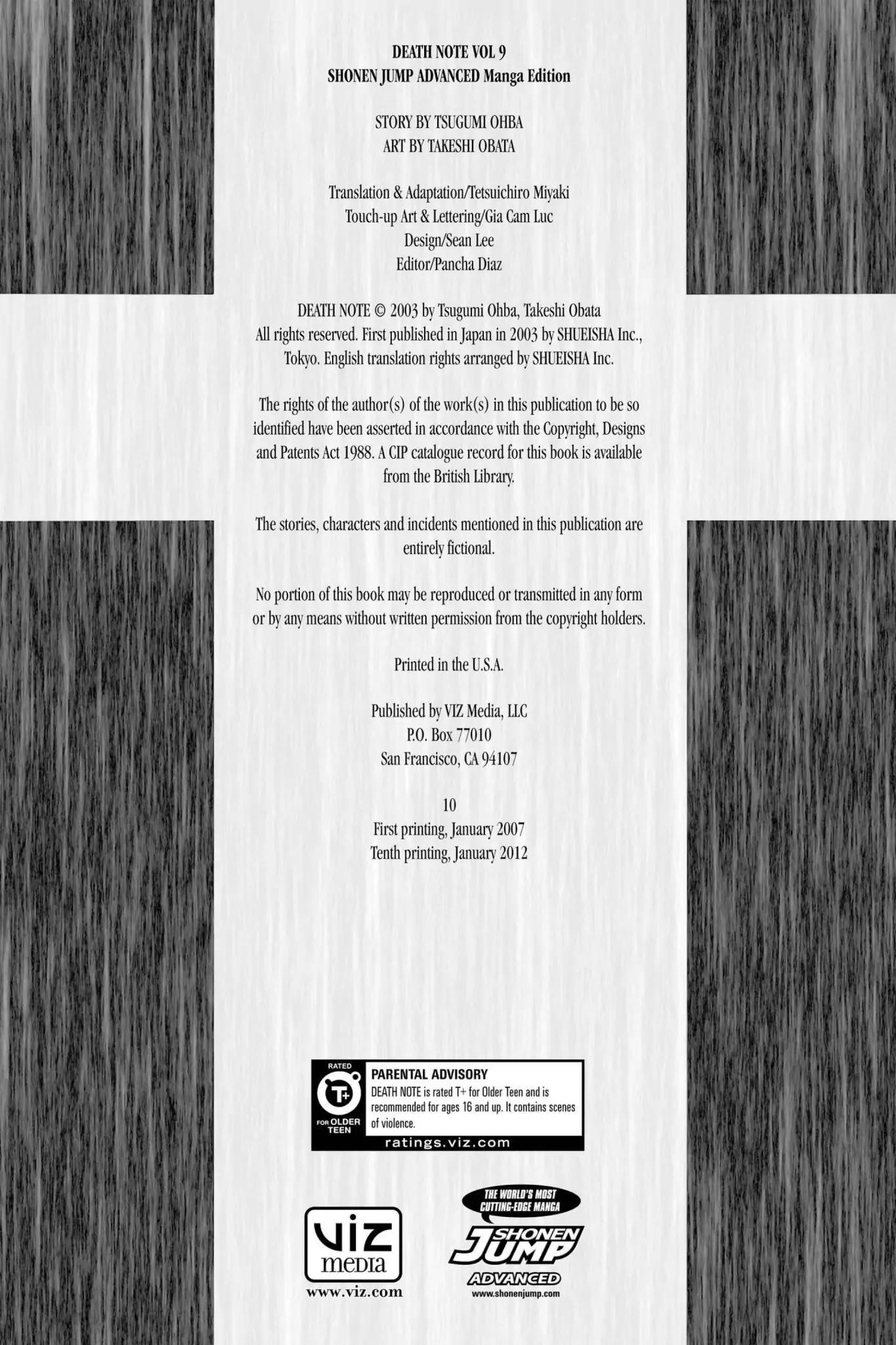 Death Note Chapter 71 page 3 - Chapter 71: Contact