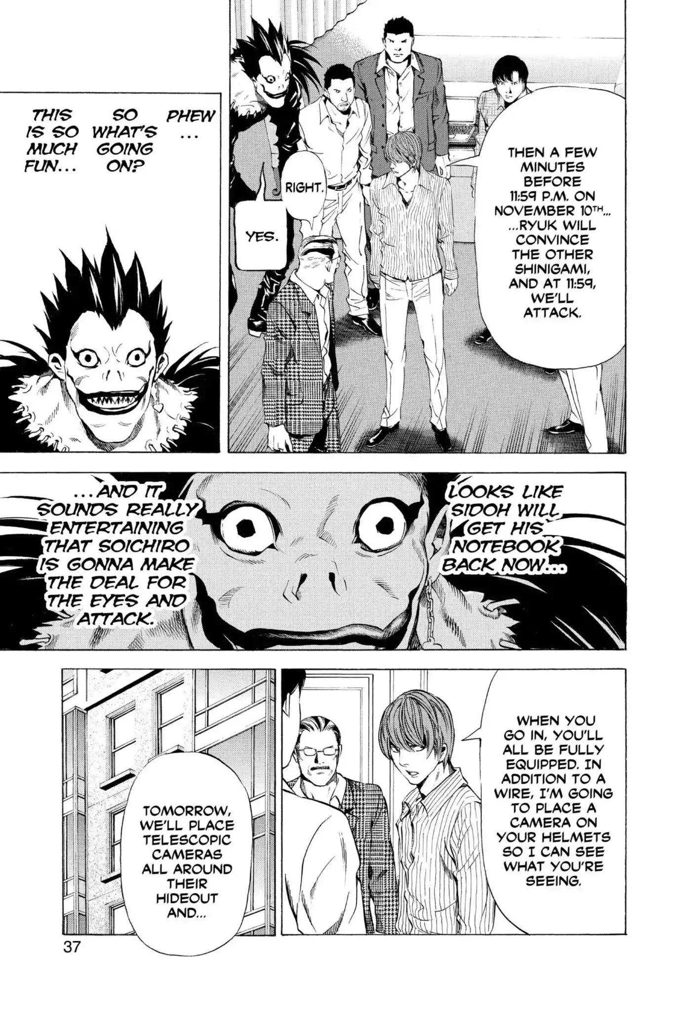 Death Note Chapter 72 page 11 - Chapter 72: Verification