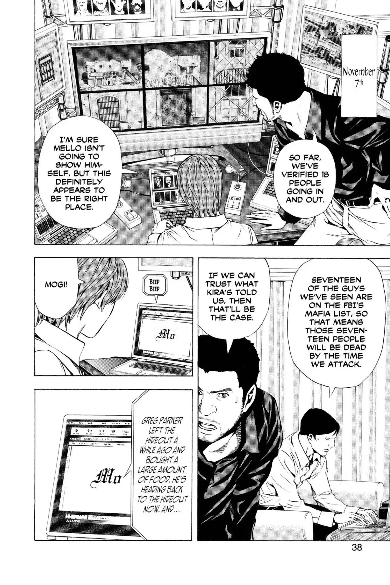 Death Note Chapter 72 page 12 - Chapter 72: Verification
