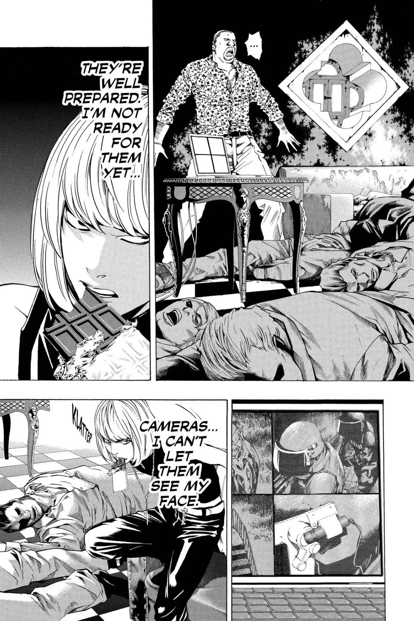 Death Note manga, chapter 73, page 3 of 20