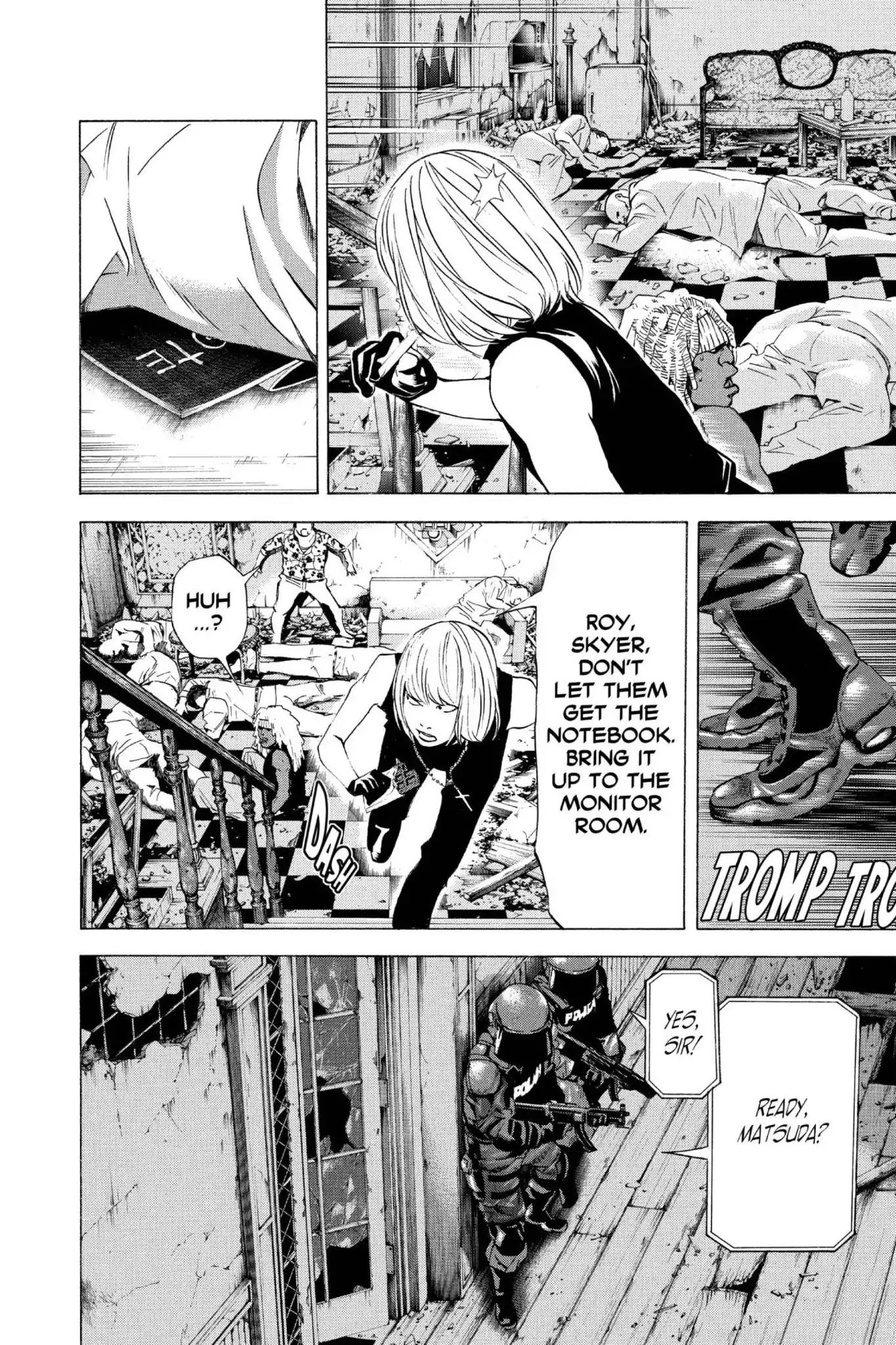Death Note manga, chapter 73, page 4 of 20