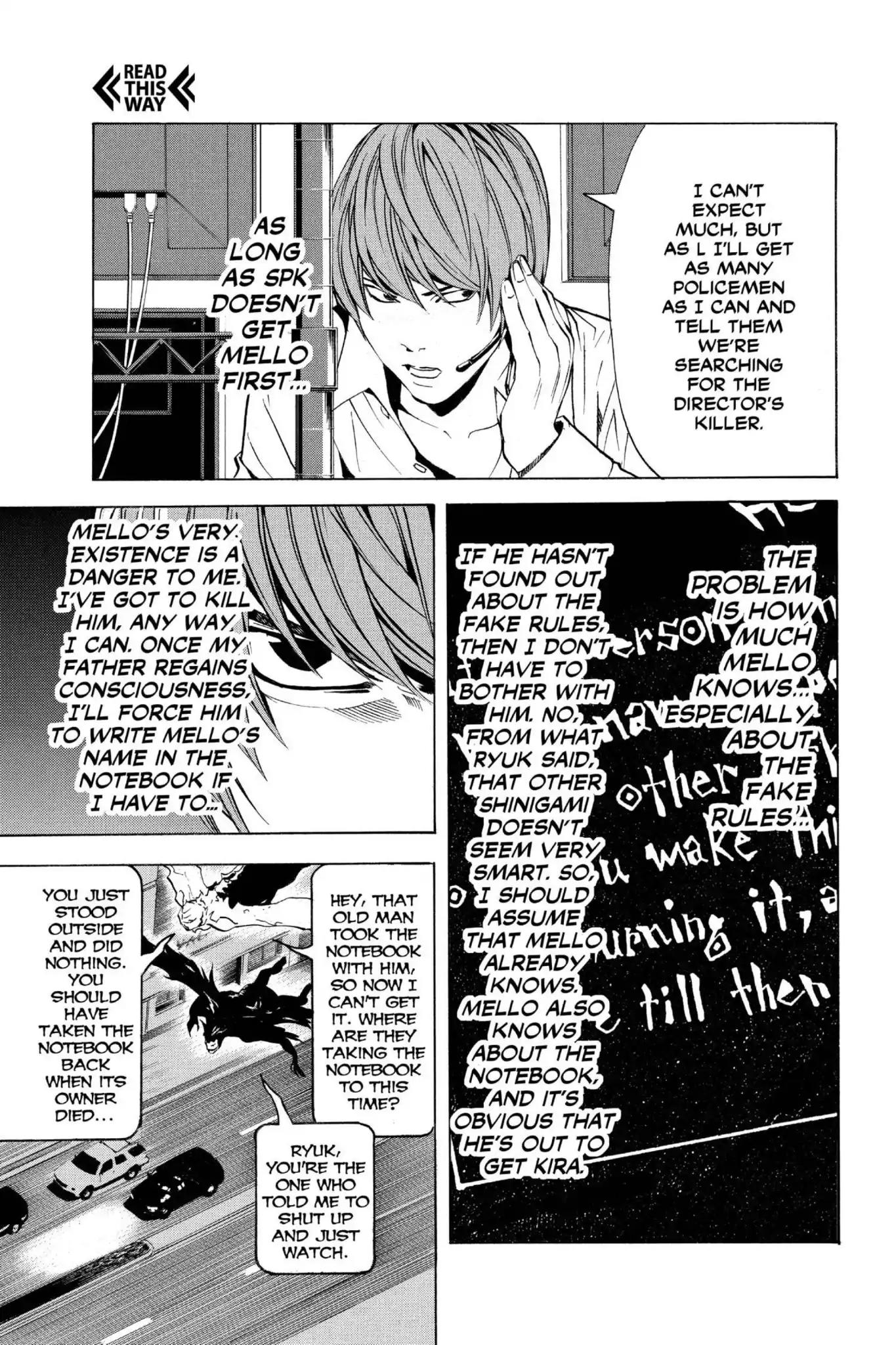 Death Note Chapter 74 page 13 - Chapter 74: A Fine Performance