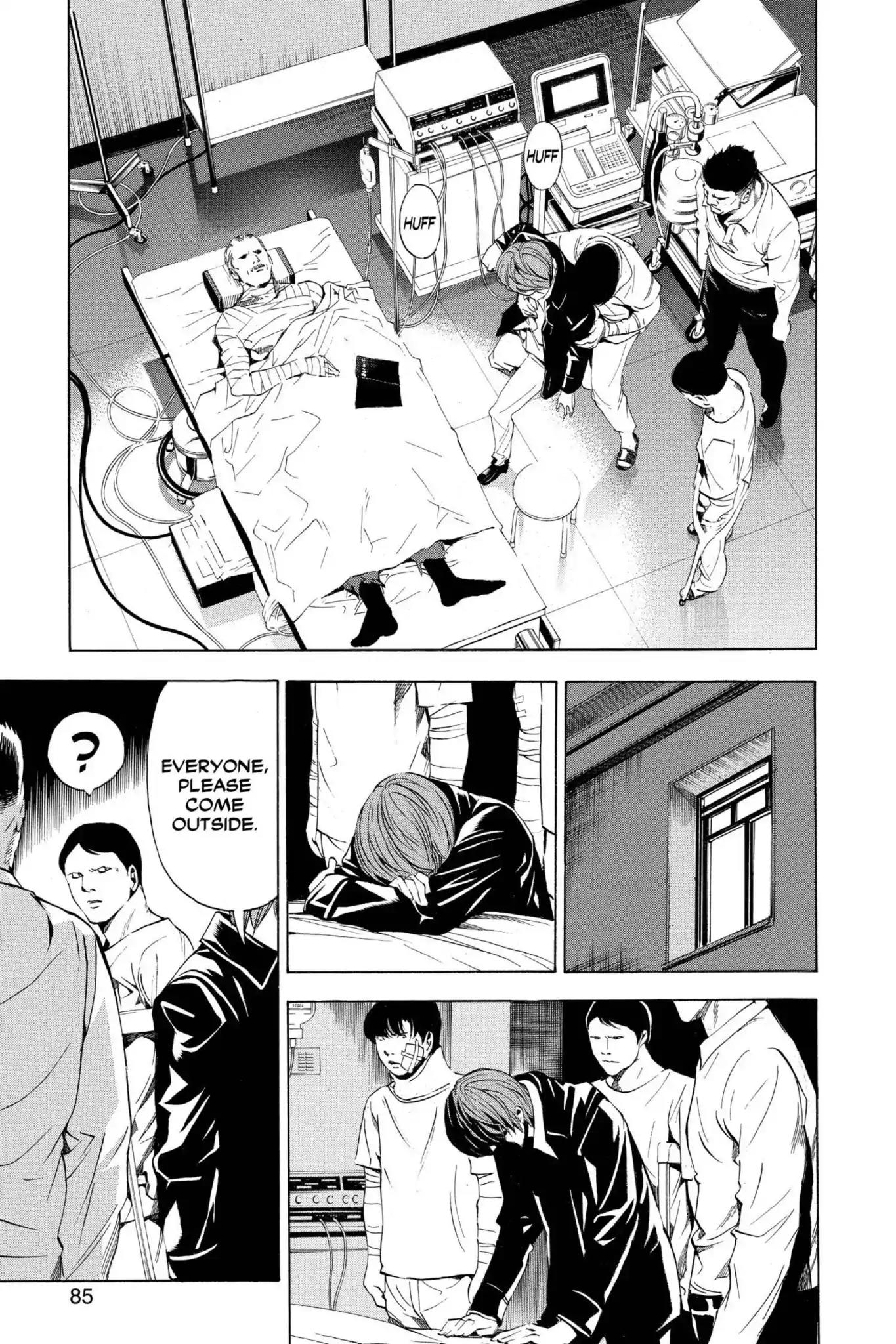 Death Note Chapter 74 page 19 - Chapter 74: A Fine Performance