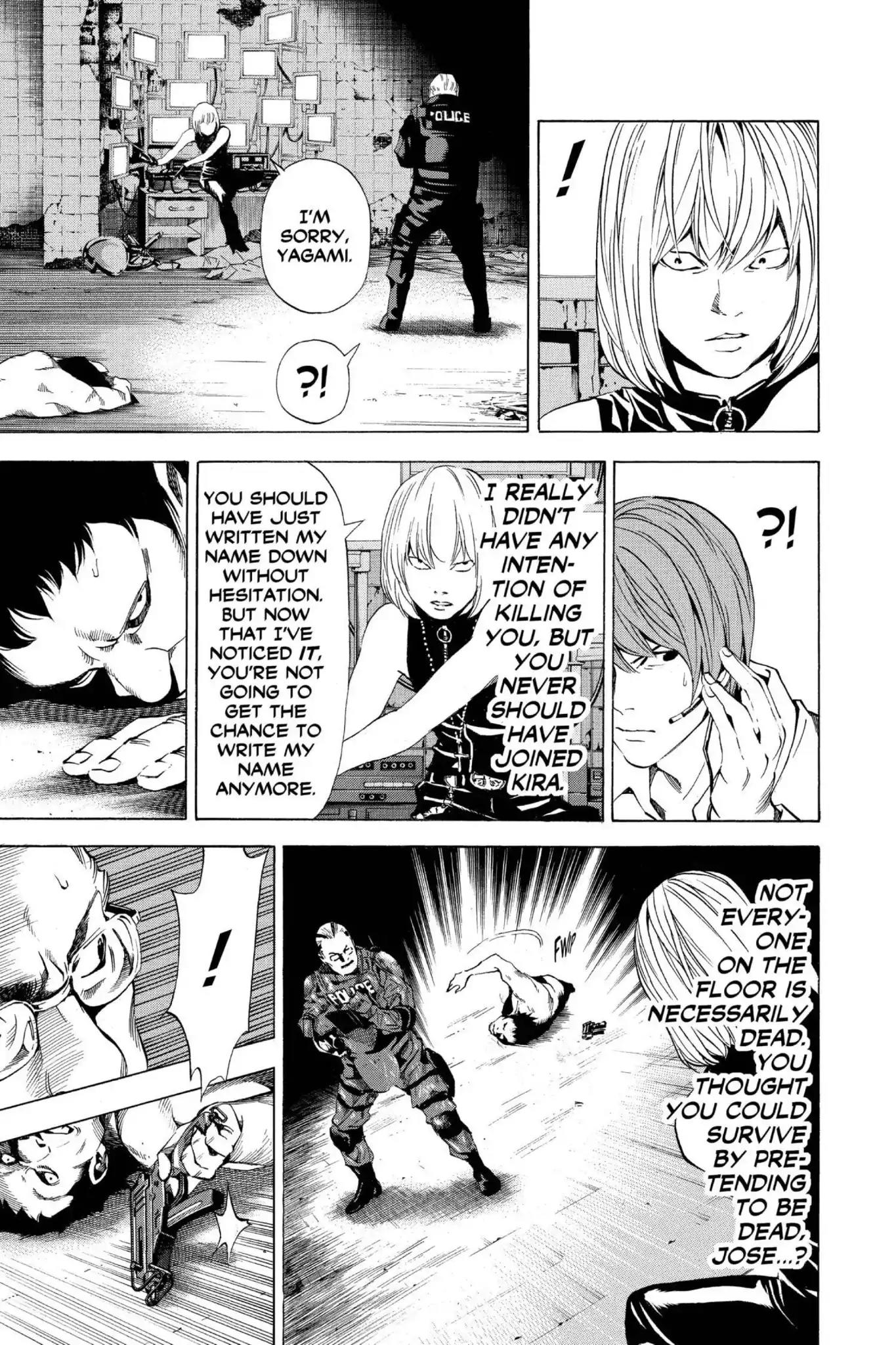Death Note Chapter 74 page 3 - Chapter 74: A Fine Performance