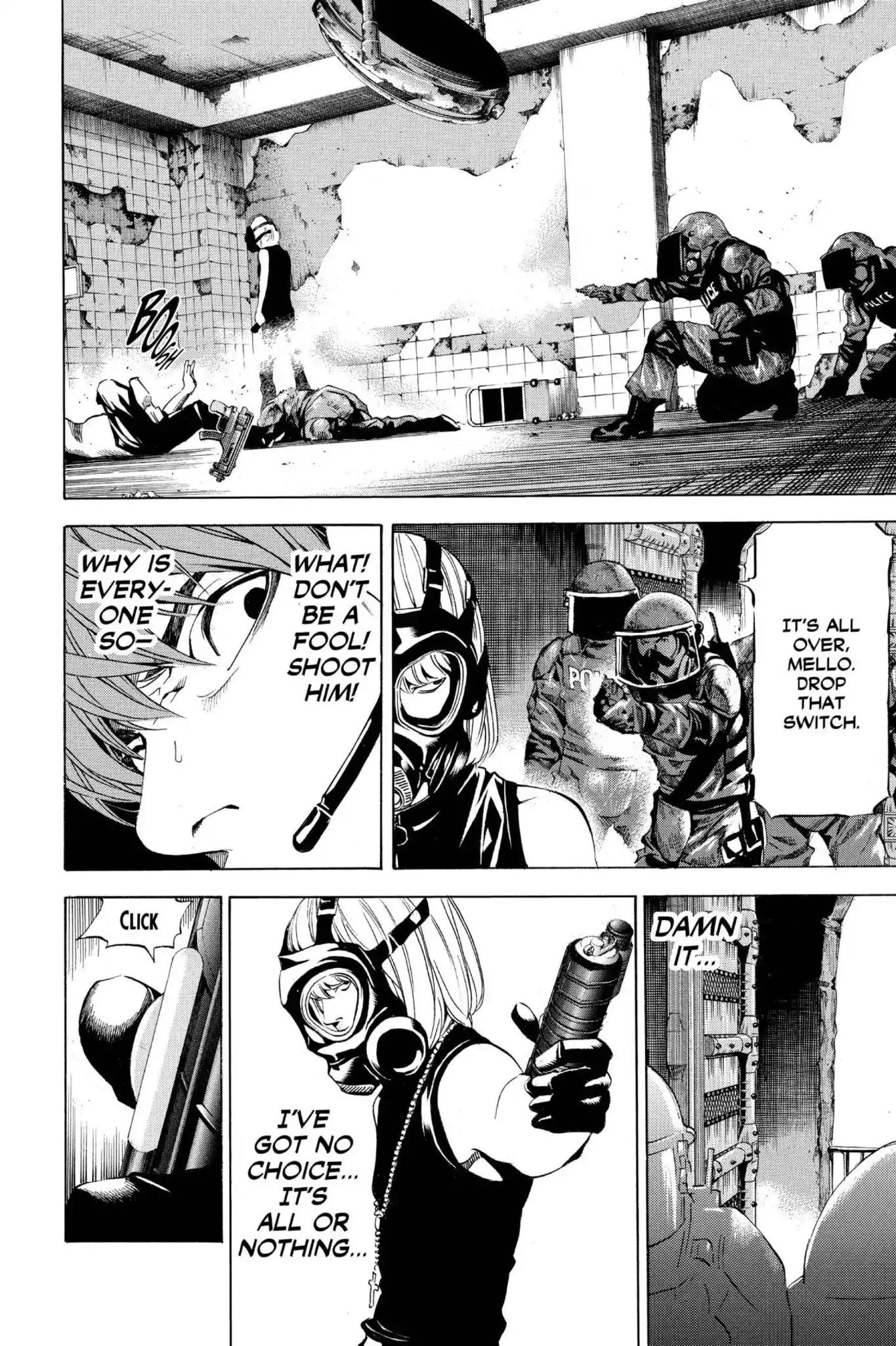 Death Note Chapter 74 page 8 - Chapter 74: A Fine Performance