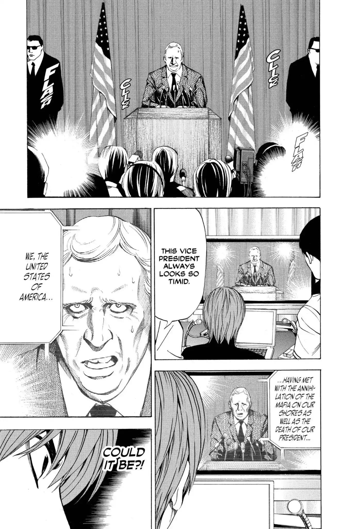 Death Note manga, chapter 75, page 11 of 22