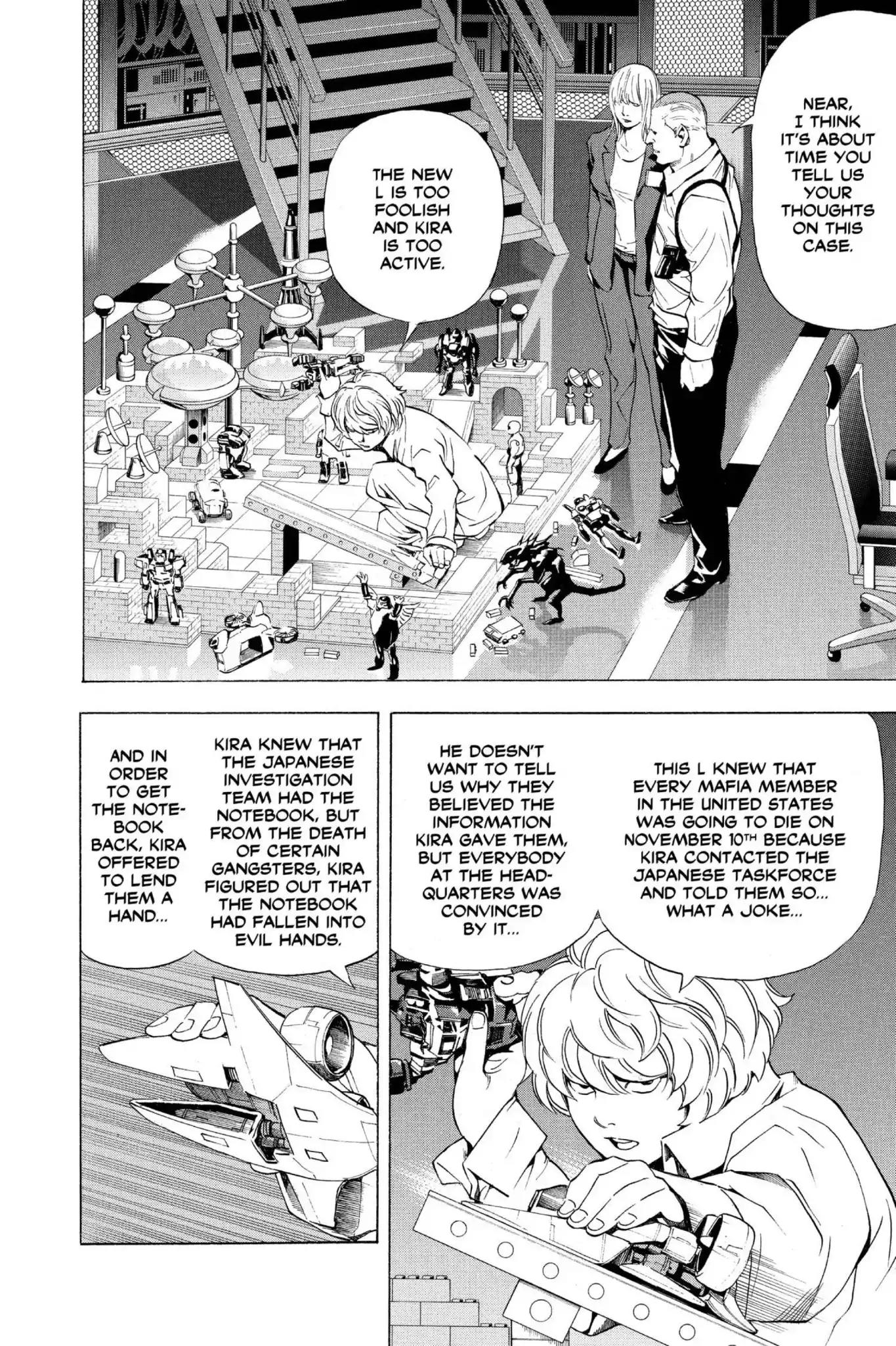 Death Note manga, chapter 75, page 4 of 22