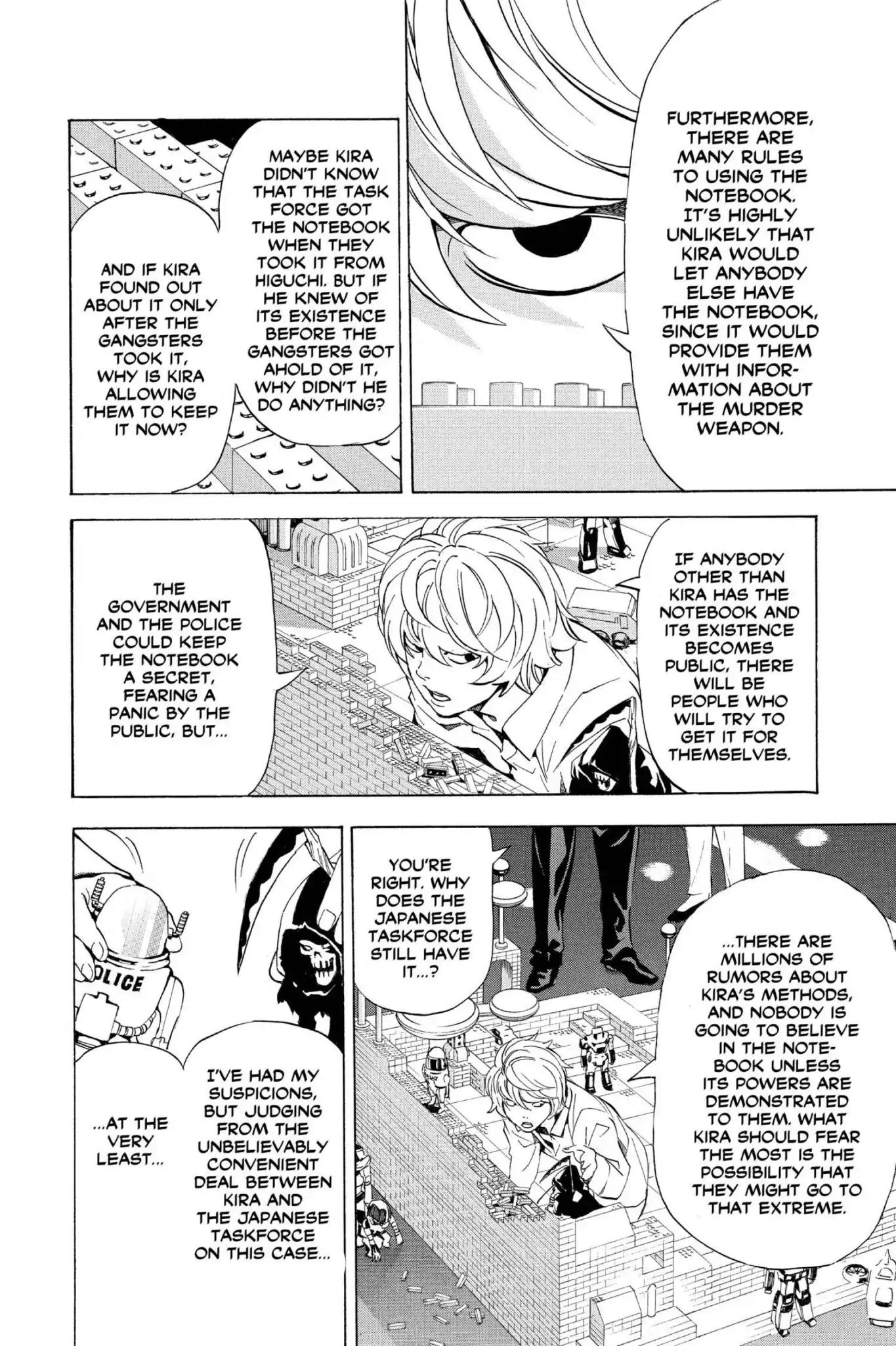 Death Note manga, chapter 75, page 6 of 22