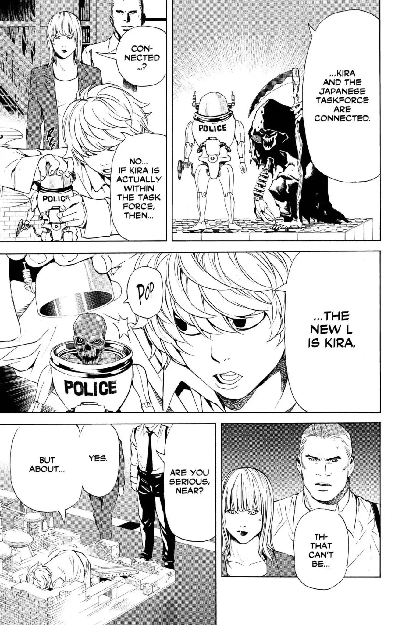 Death Note manga, chapter 75, page 7 of 22