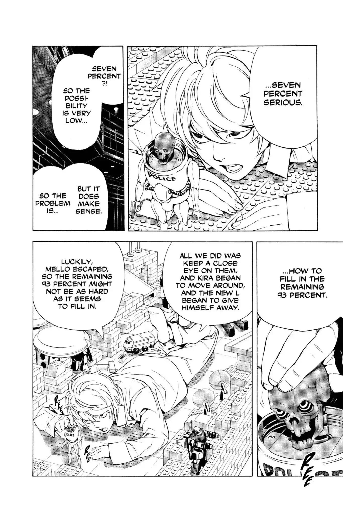 Death Note manga, chapter 75, page 8 of 22