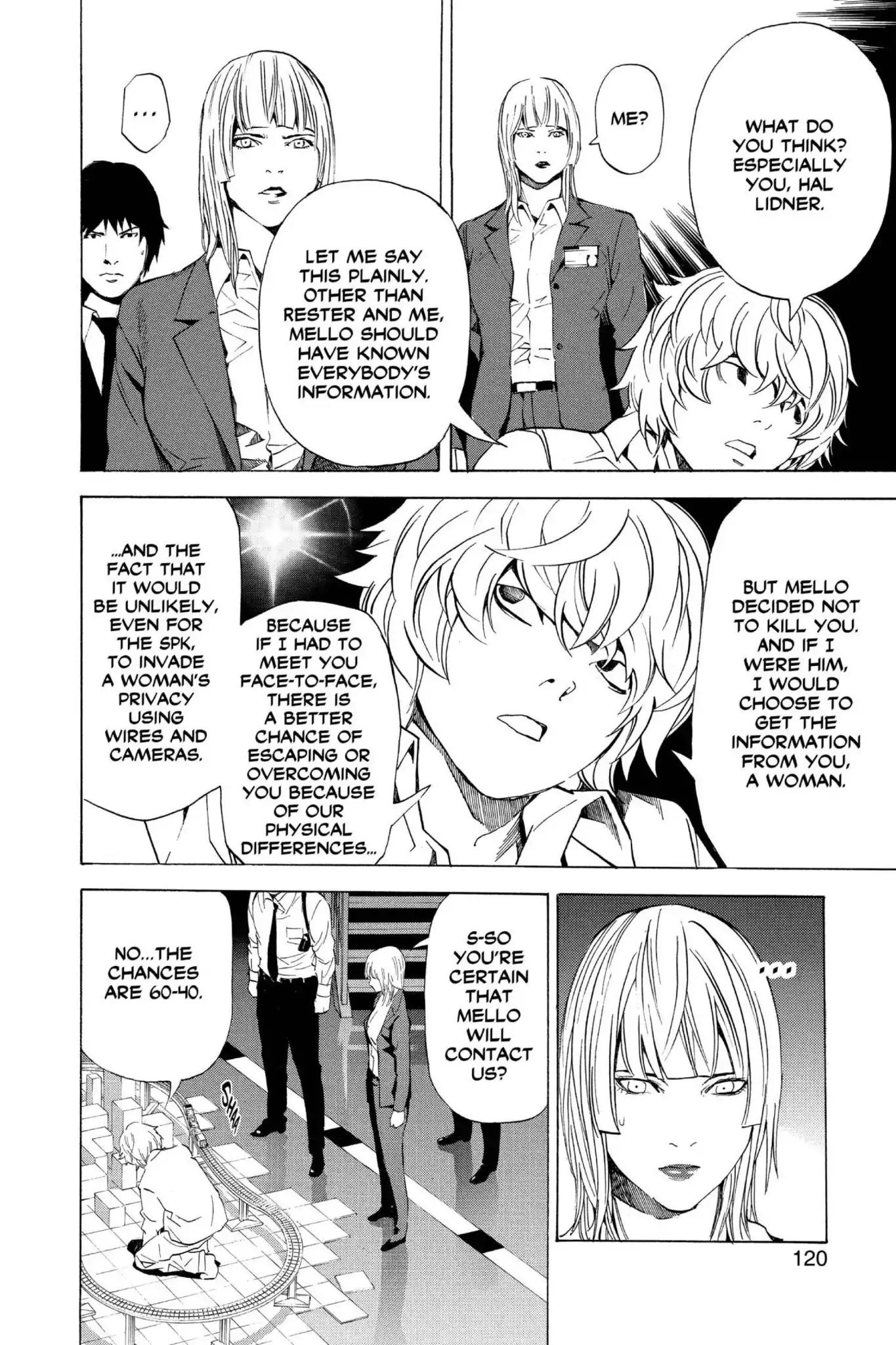Death Note manga, chapter 76, page 10 of 22