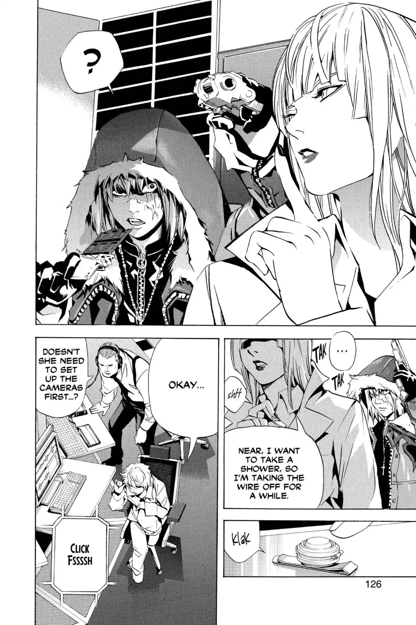 Death Note manga, chapter 76, page 16 of 22