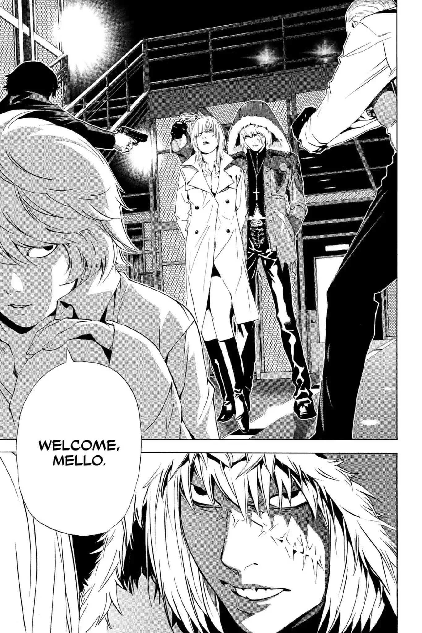 Death Note manga, chapter 76, page 21 of 22