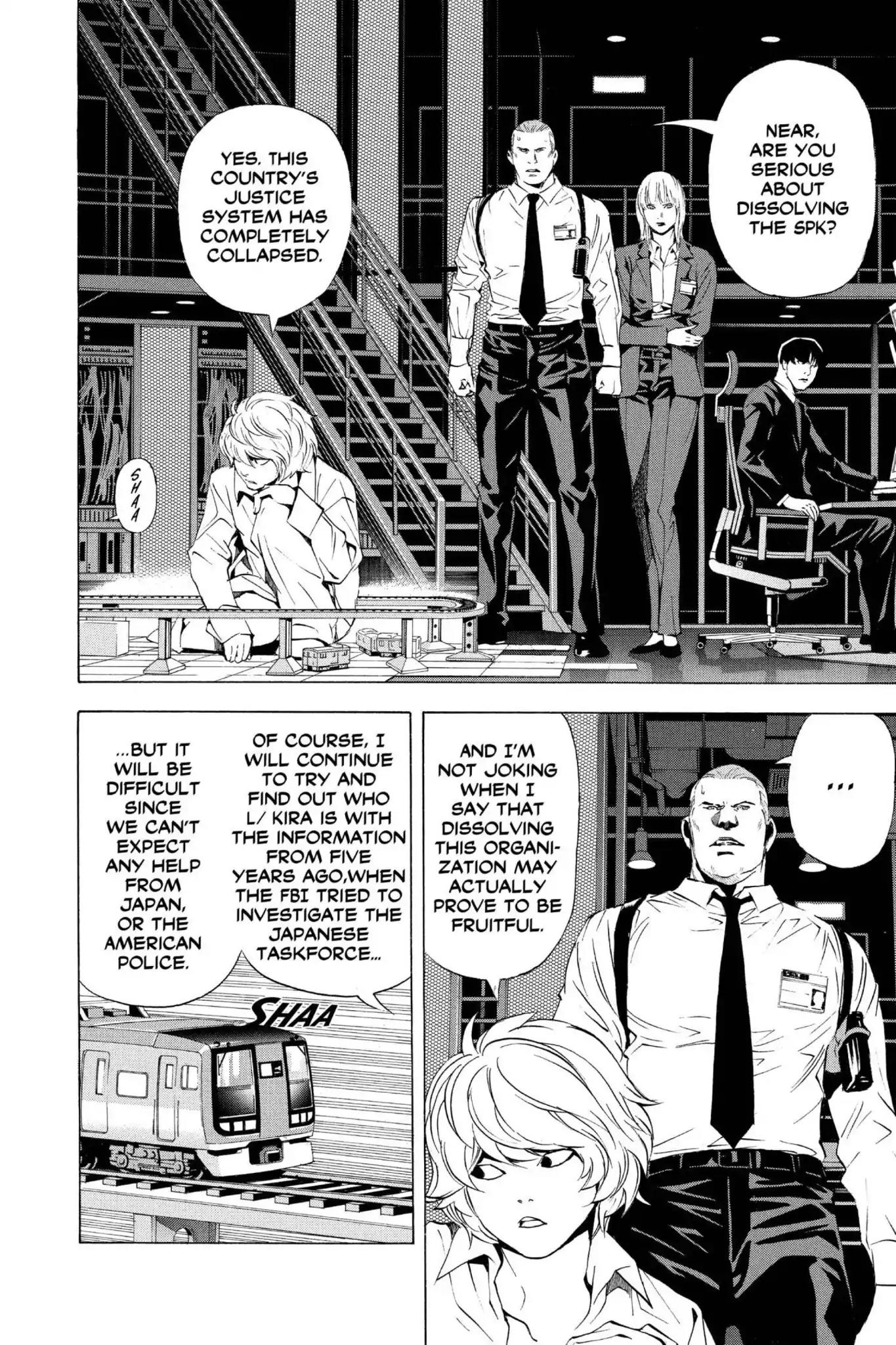 Death Note manga, chapter 76, page 6 of 22