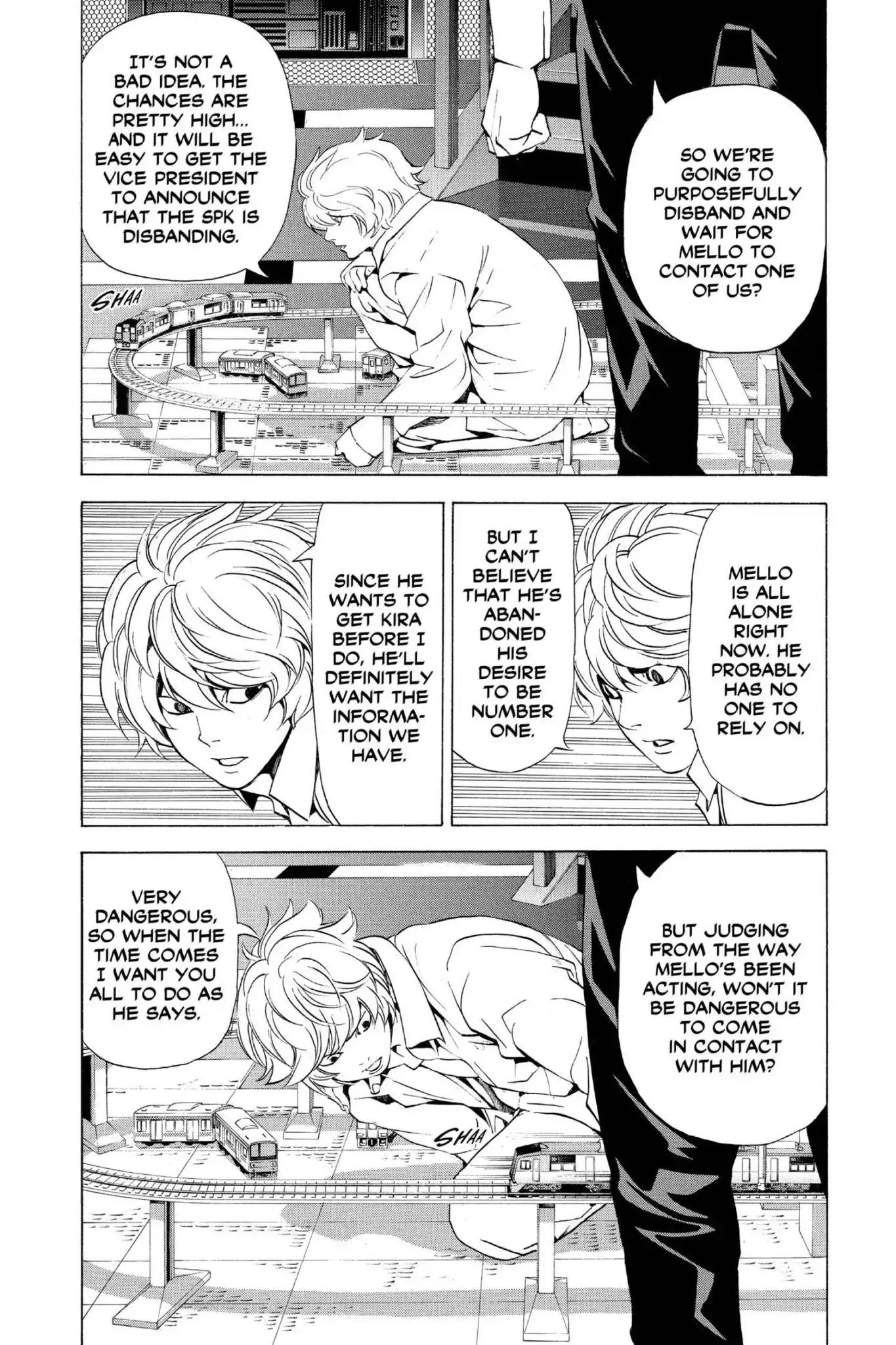 Death Note manga, chapter 76, page 8 of 22