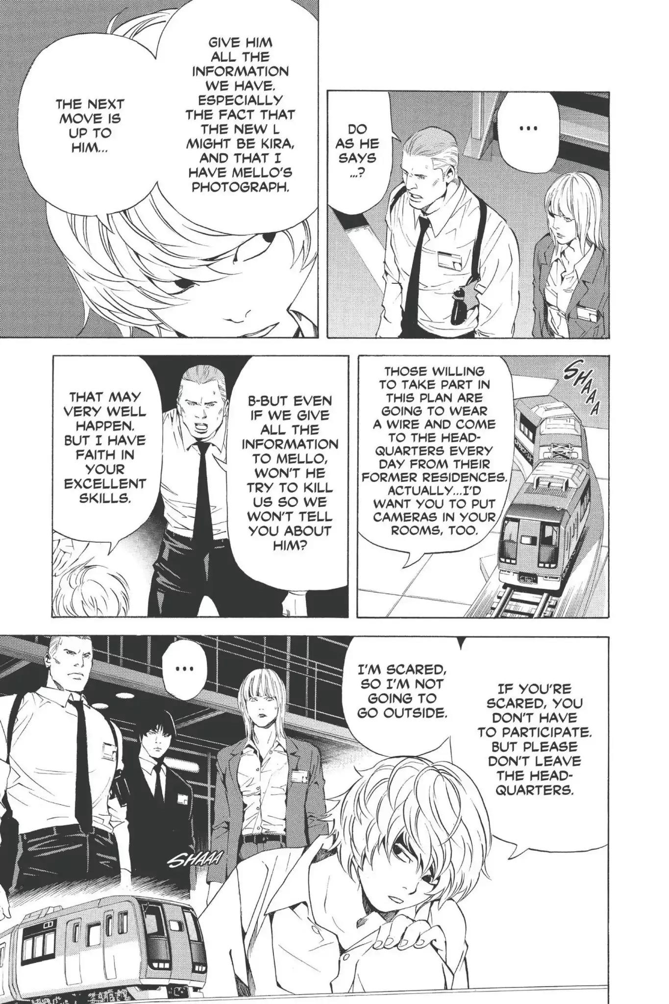 Death Note manga, chapter 76, page 9 of 22