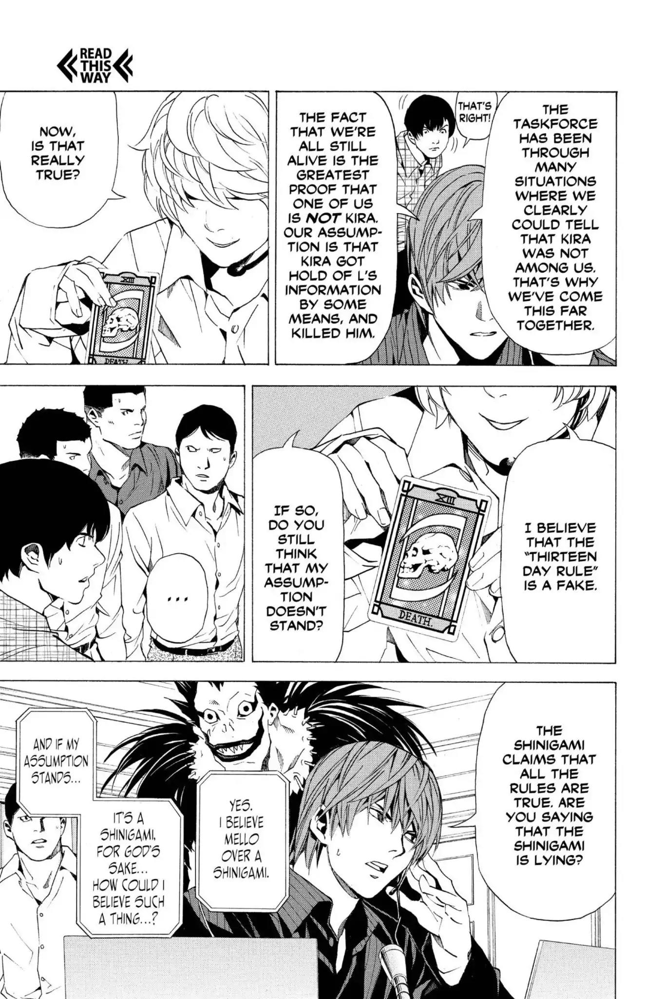 Death Note Chapter 78 page 11 - Chapter 78: Prediction