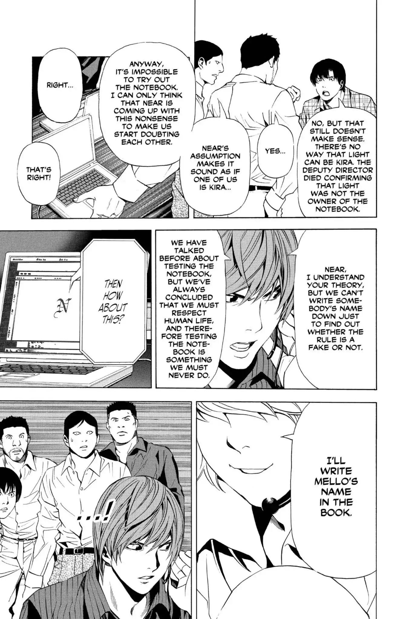 Death Note Chapter 78 page 13 - Chapter 78: Prediction