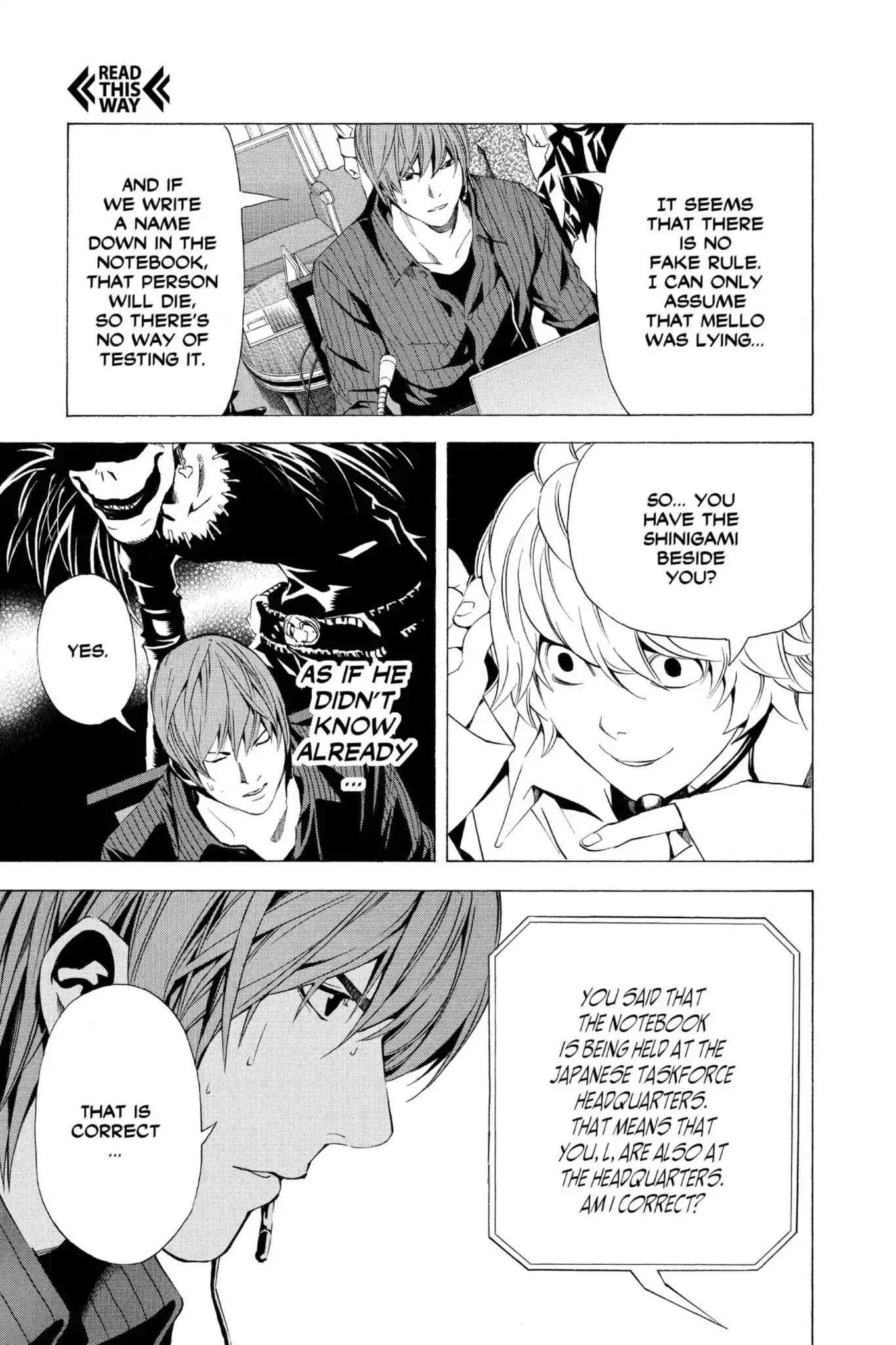 Death Note Chapter 78 page 7 - Chapter 78: Prediction