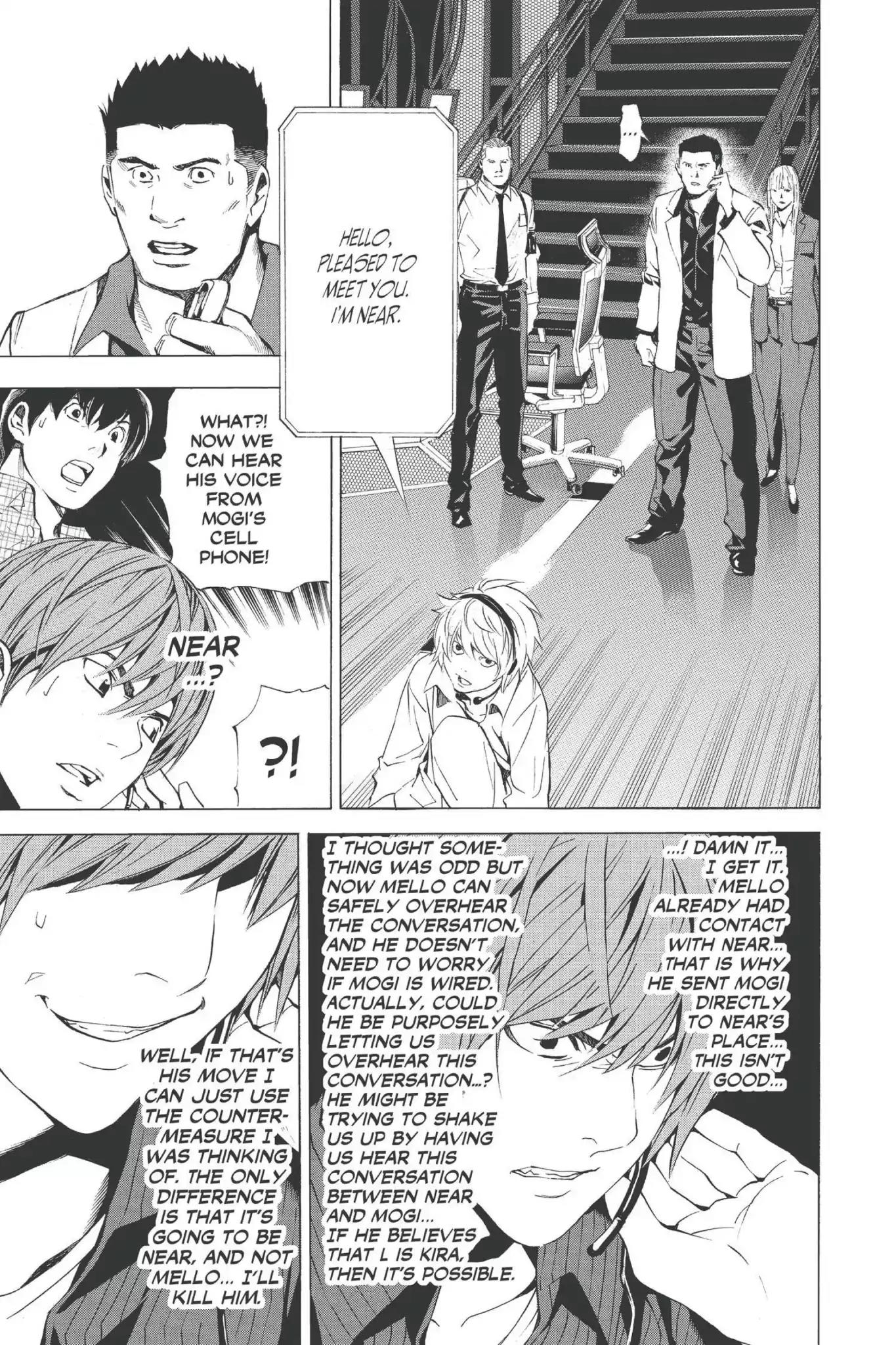Death Note manga, chapter 79, page 11 of 22