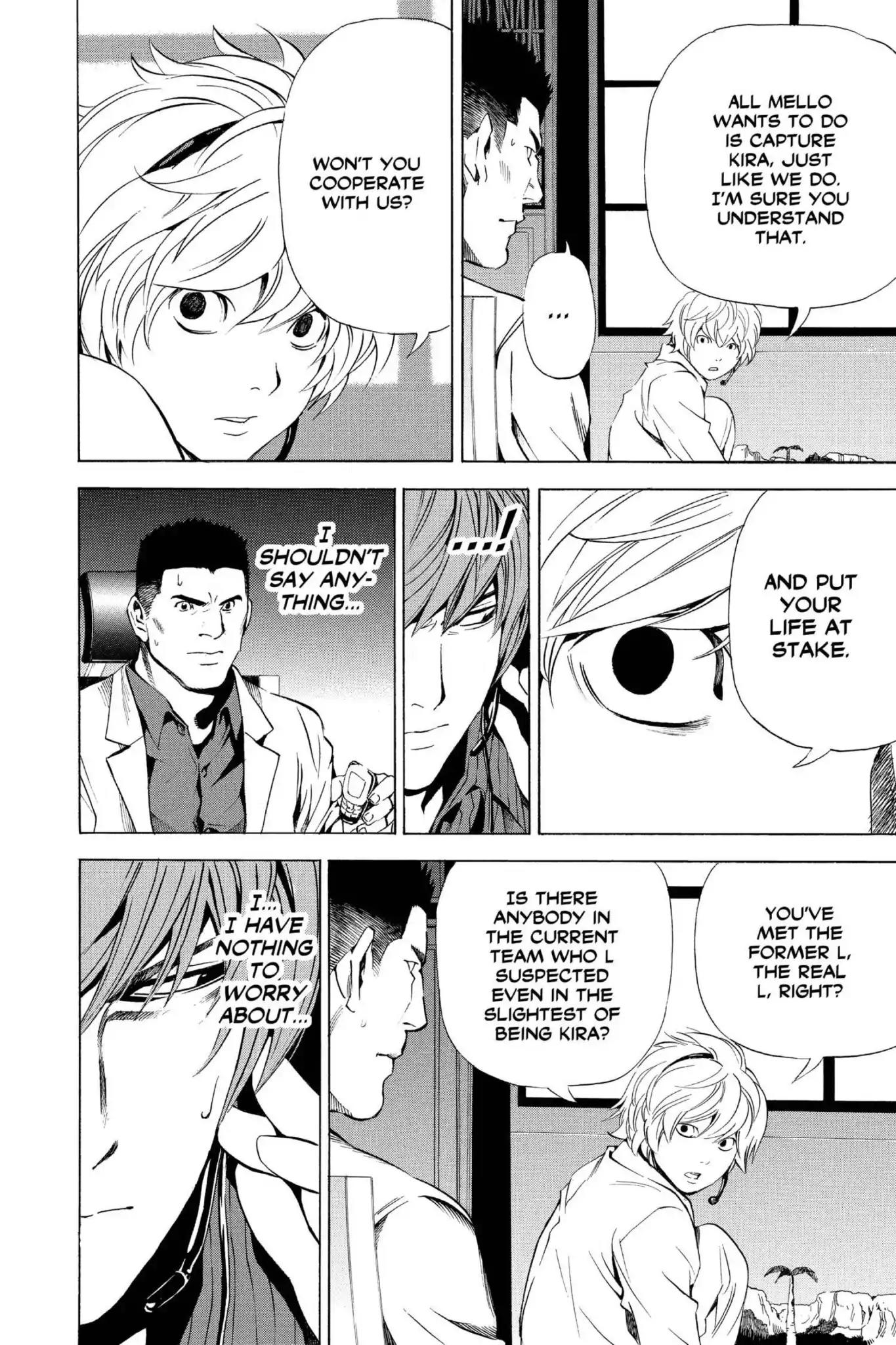 Death Note manga, chapter 79, page 14 of 22