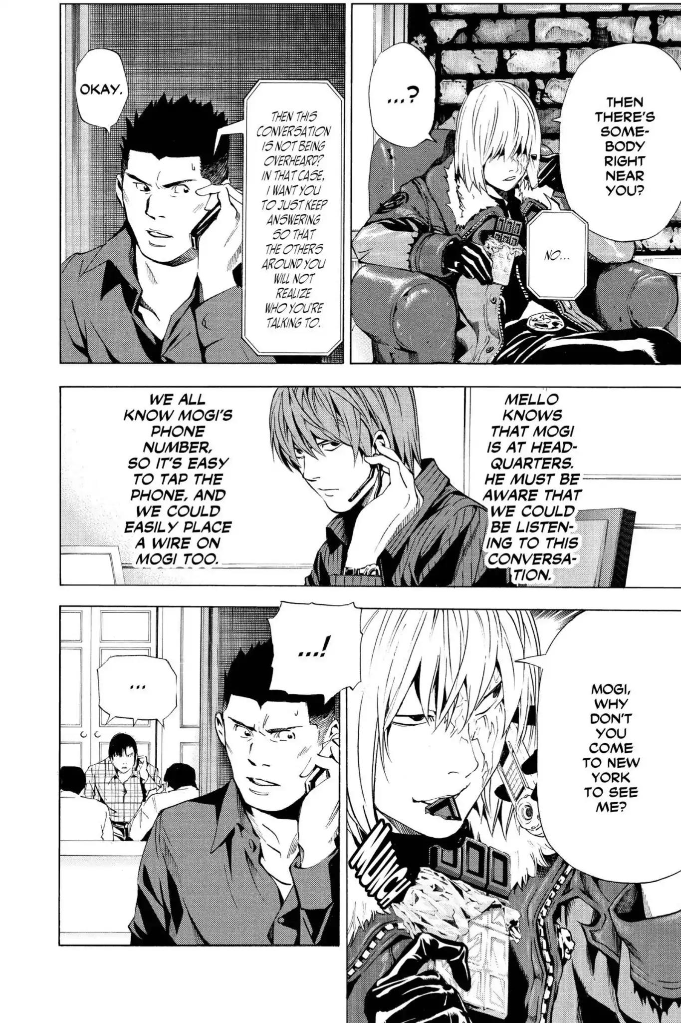 Death Note manga, chapter 79, page 2 of 22