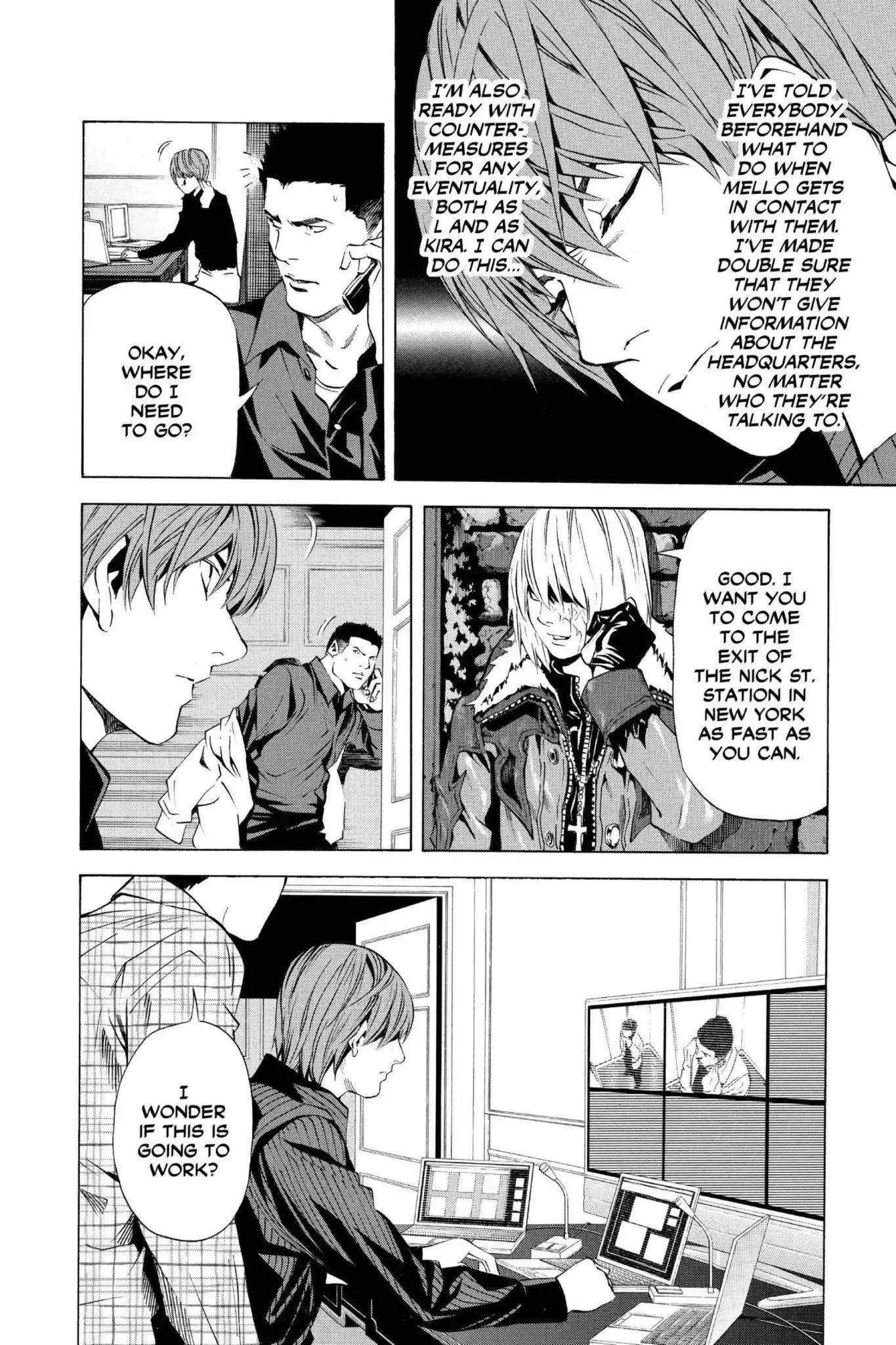 Death Note manga, chapter 79, page 4 of 22
