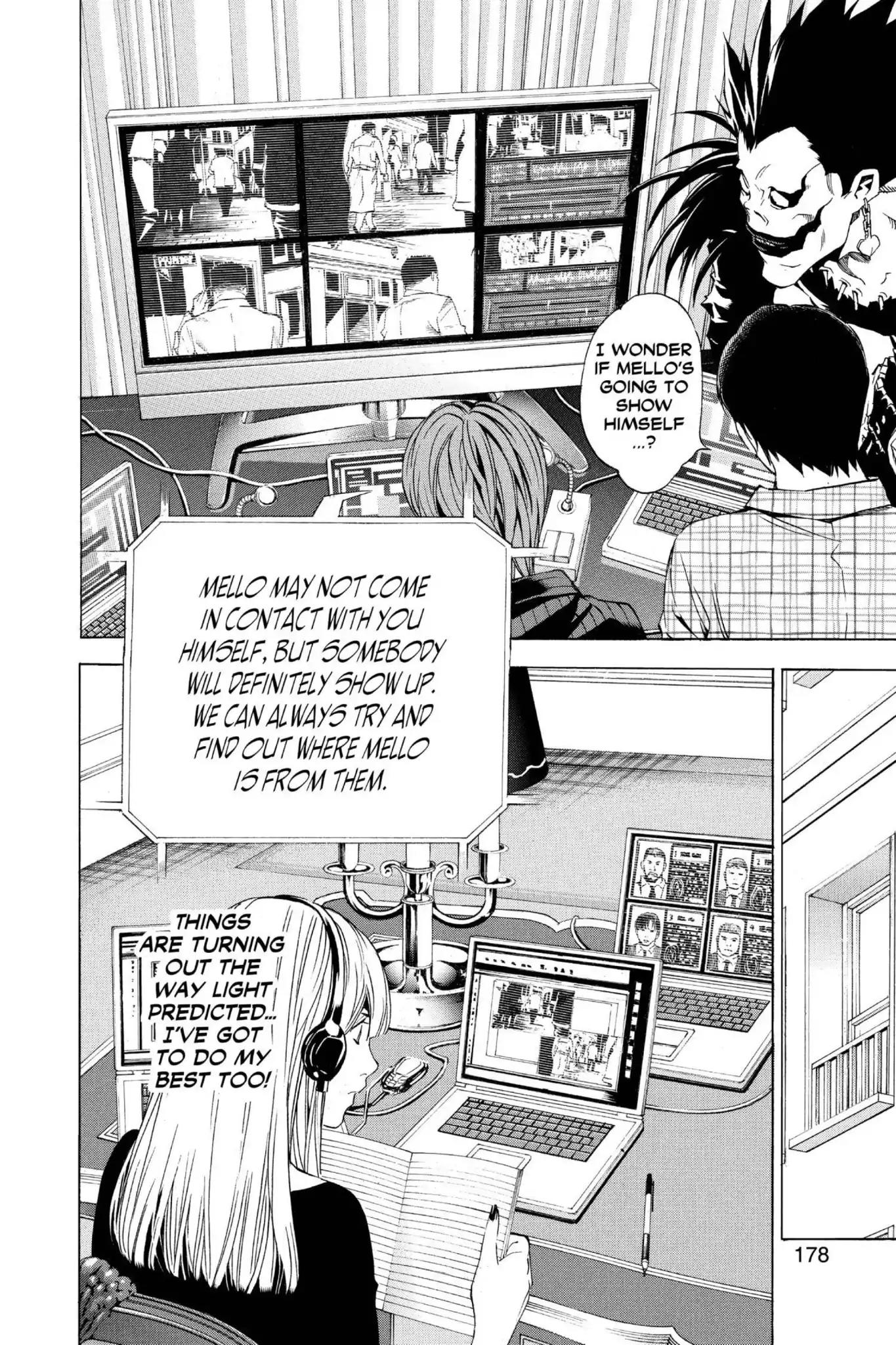 Death Note manga, chapter 79, page 6 of 22