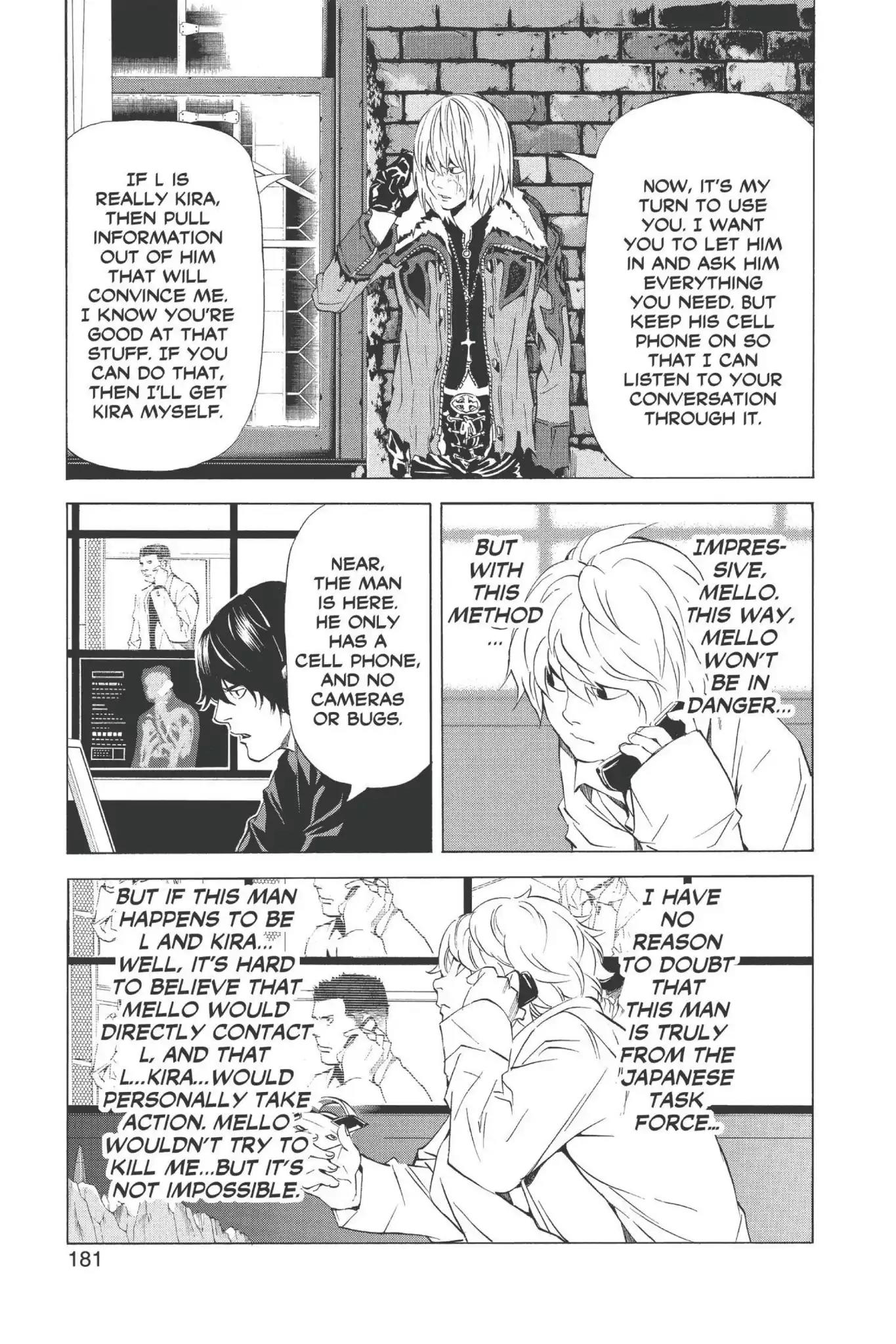 Death Note manga, chapter 79, page 9 of 22