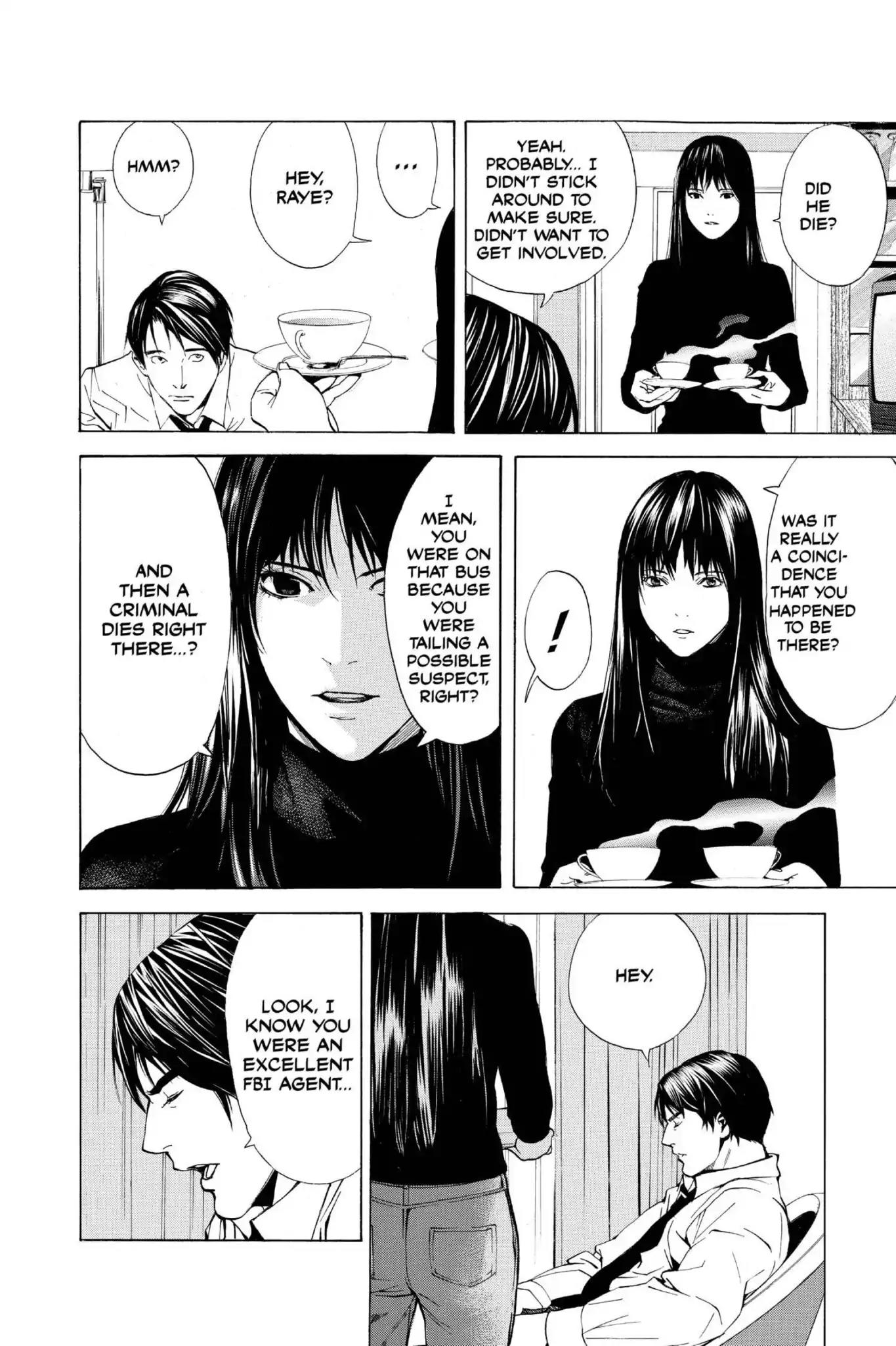 Death Note manga, chapter 8, page 13 of 27