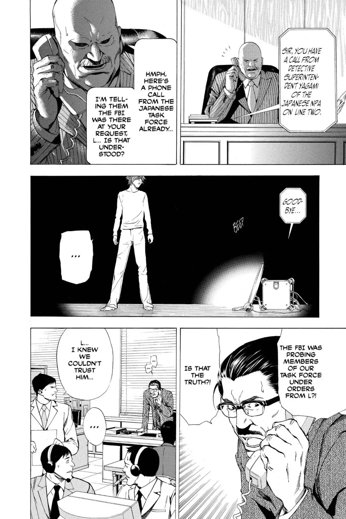 Death Note manga, chapter 8, page 23 of 27