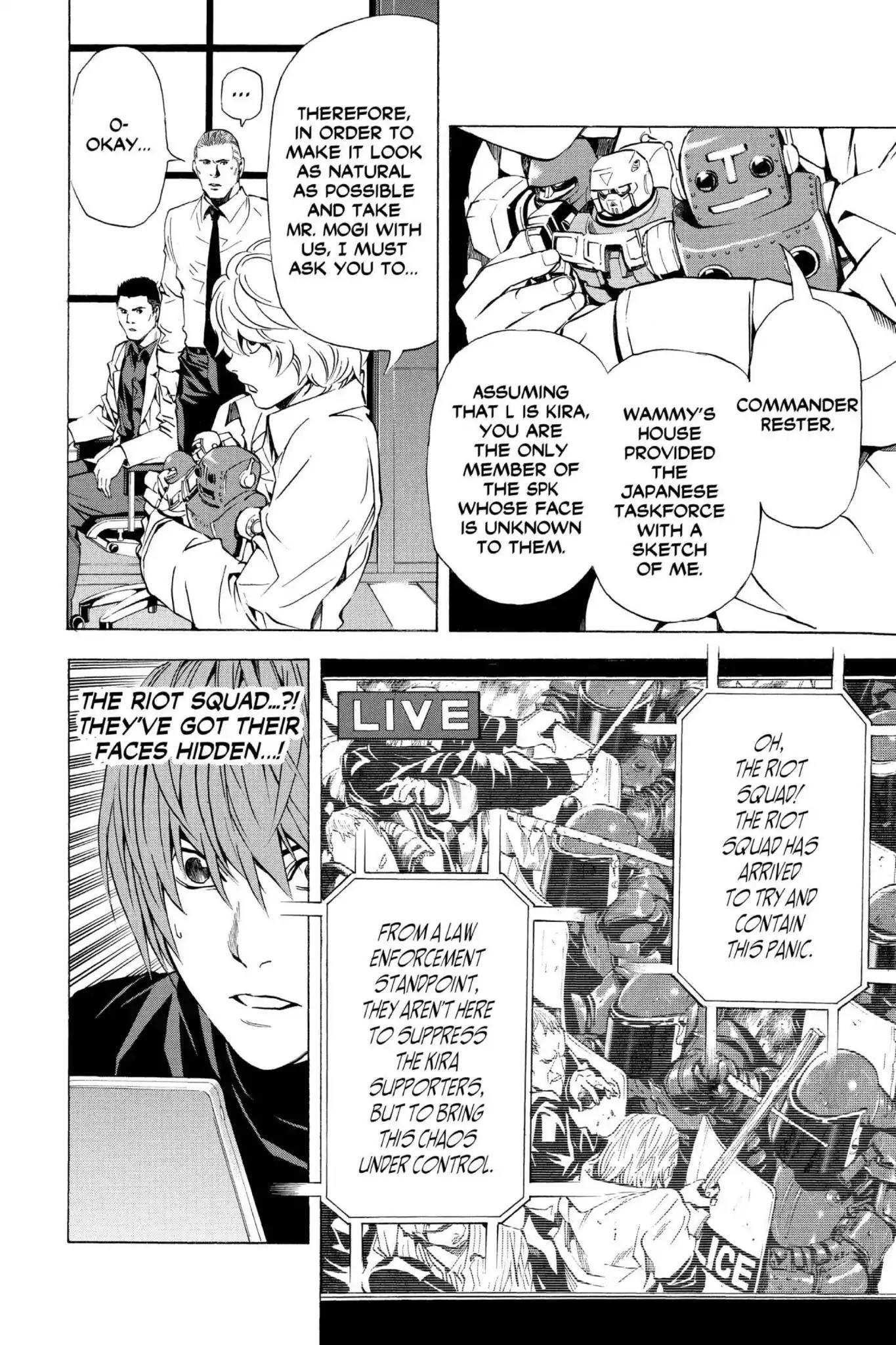 Death Note Chapter 80 page 17 - Chapter 80: Clean-Up