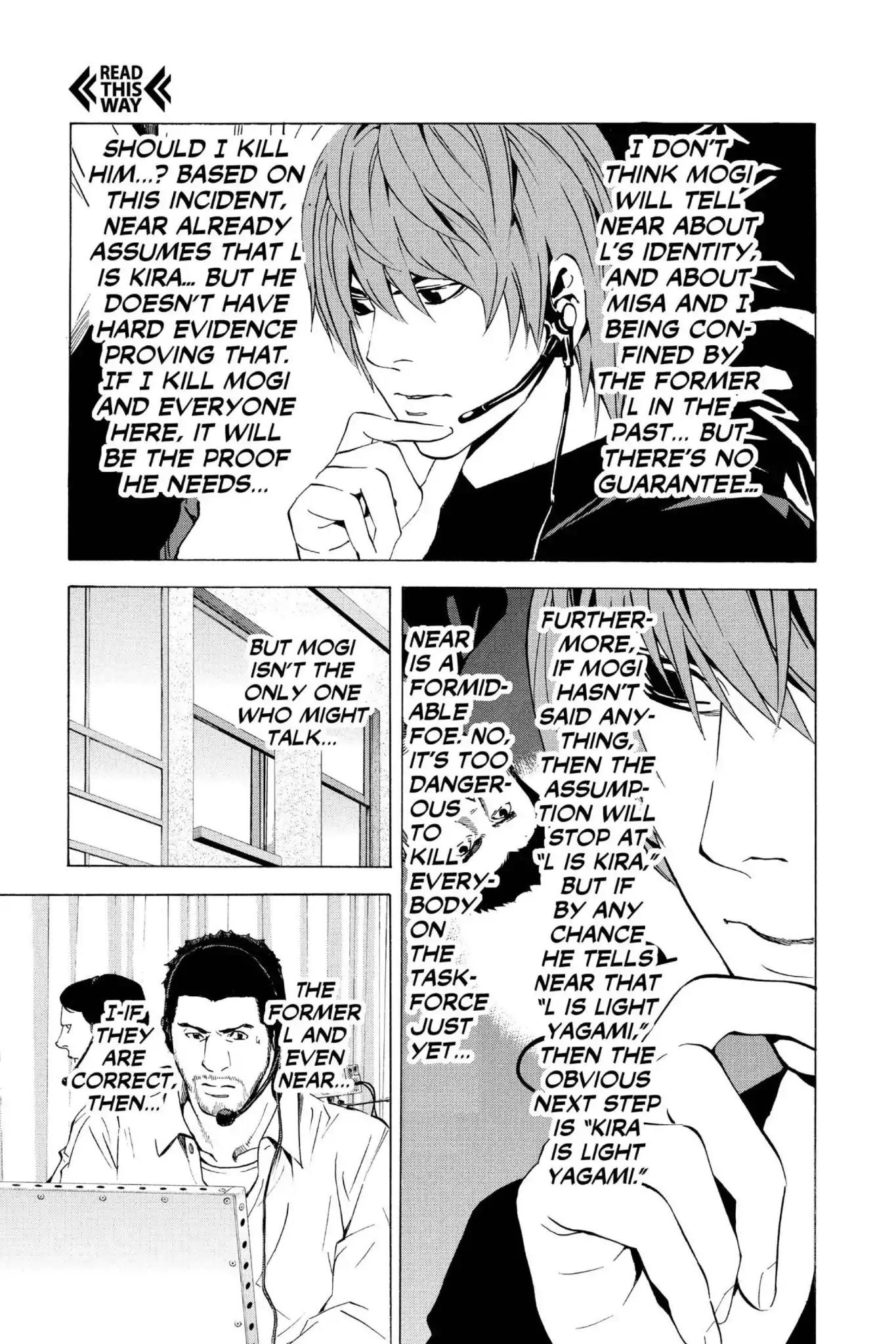 Death Note Chapter 80 page 22 - Chapter 80: Clean-Up