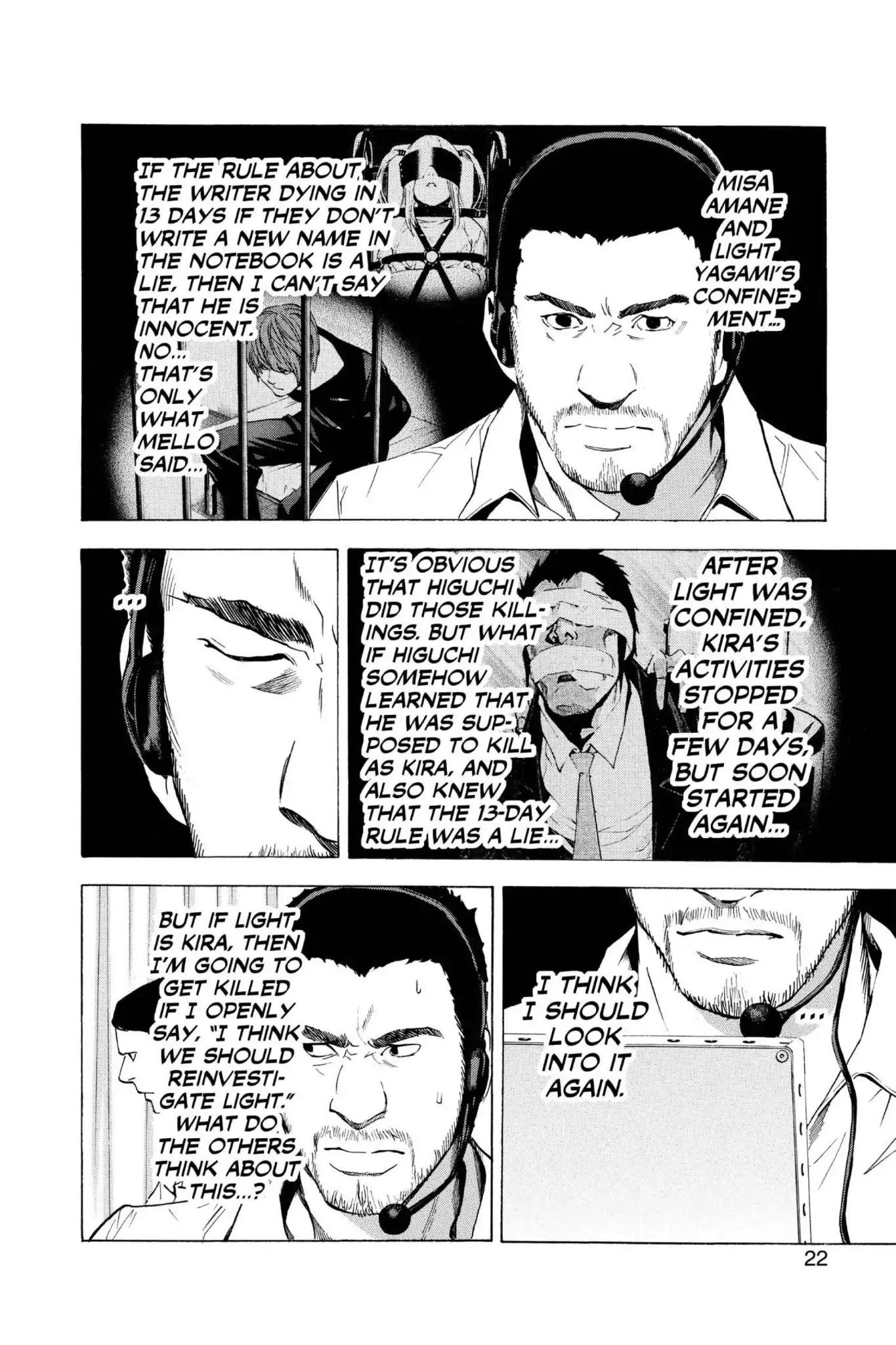 Death Note Chapter 80 page 23 - Chapter 80: Clean-Up