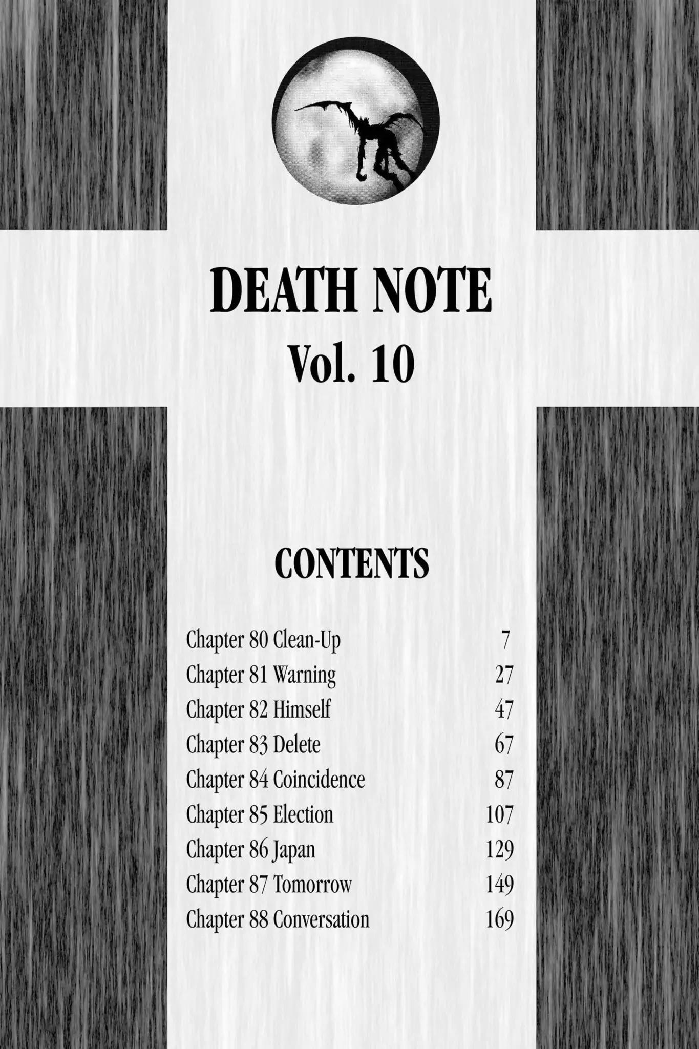 Death Note Chapter 80 page 7 - Chapter 80: Clean-Up