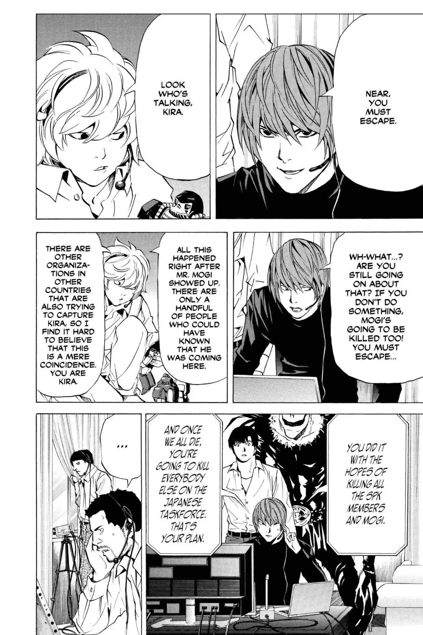 Death Note Chapter 80 page 9 - Chapter 80: Clean-Up