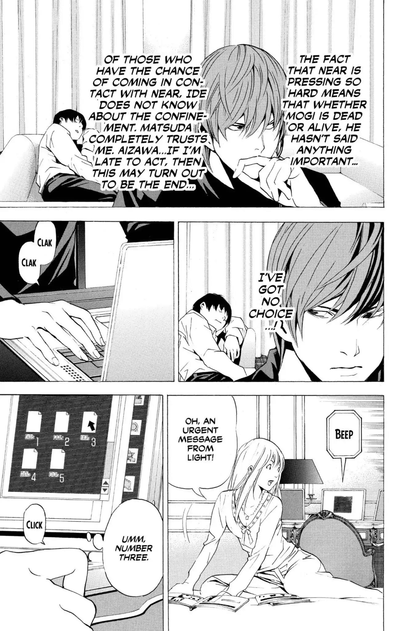 Death Note Chapter 81 page 11 - Chapter 81: Warning
