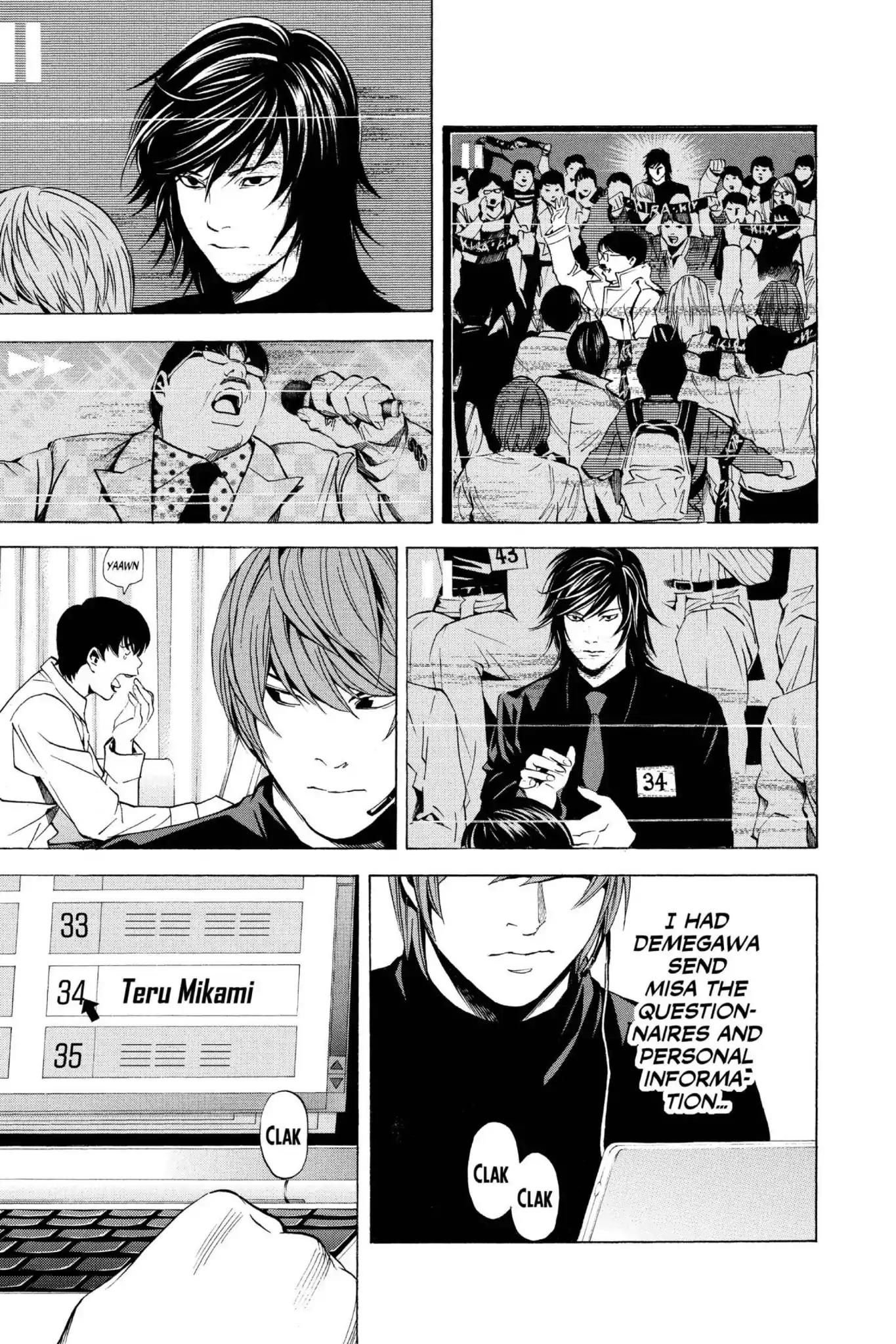 Death Note Chapter 81 page 3 - Chapter 81: Warning