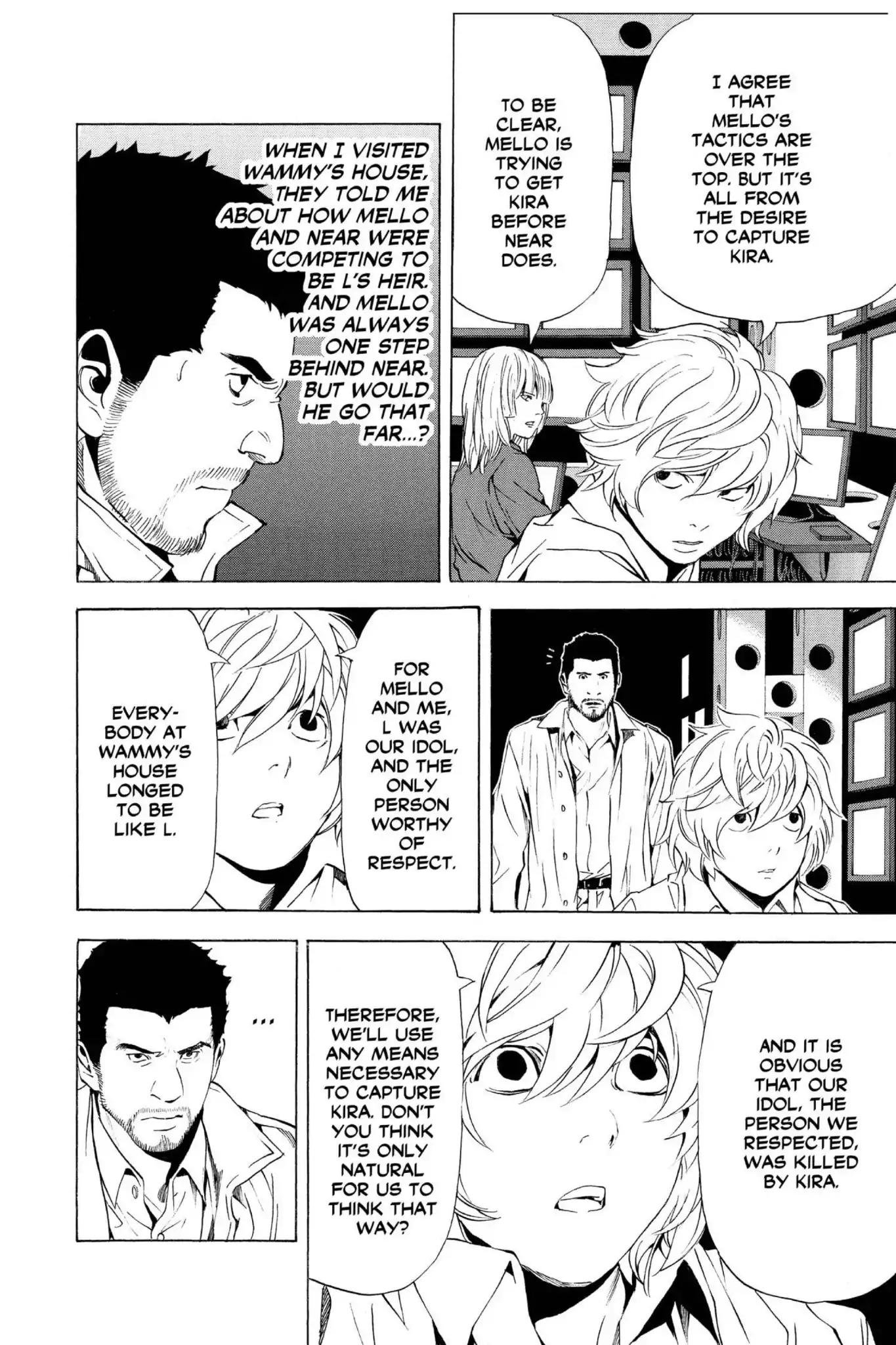 Death Note manga, chapter 82, page 8 of 20