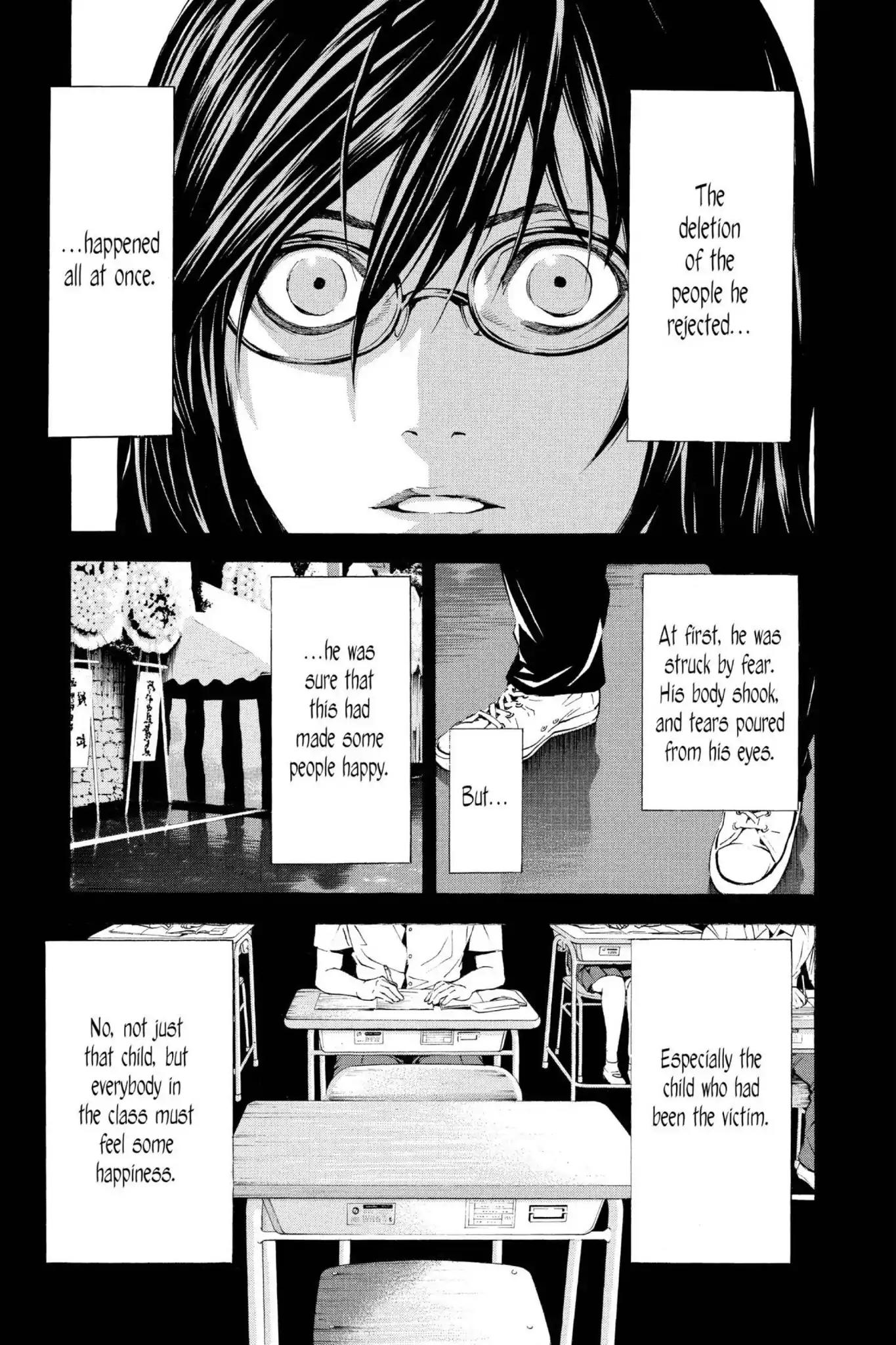 Death Note manga, chapter 84, page 11 of 20
