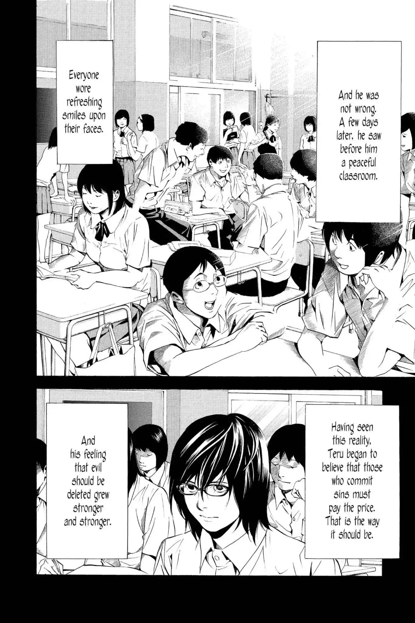 Death Note manga, chapter 84, page 12 of 20
