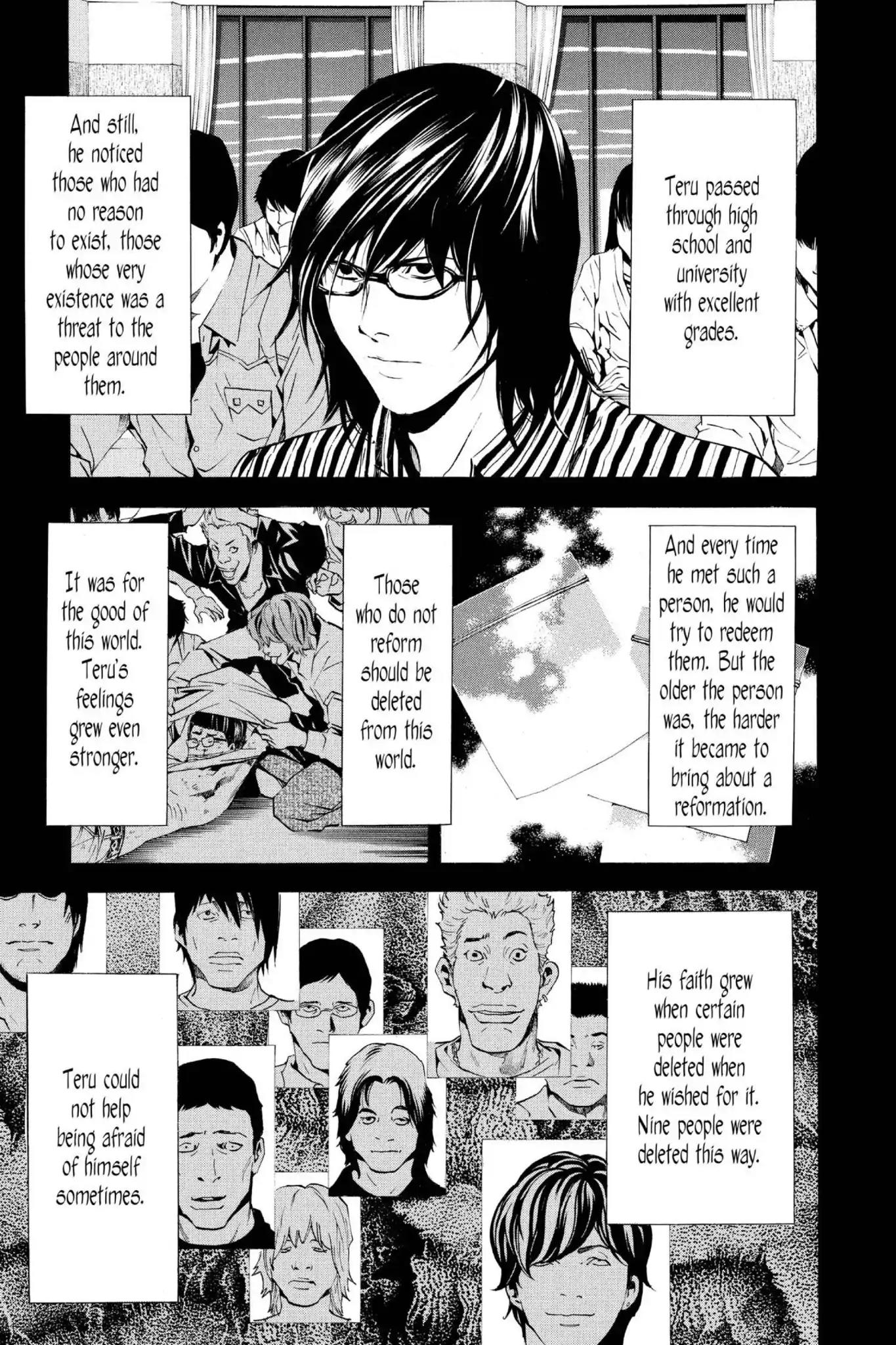 Death Note manga, chapter 84, page 13 of 20