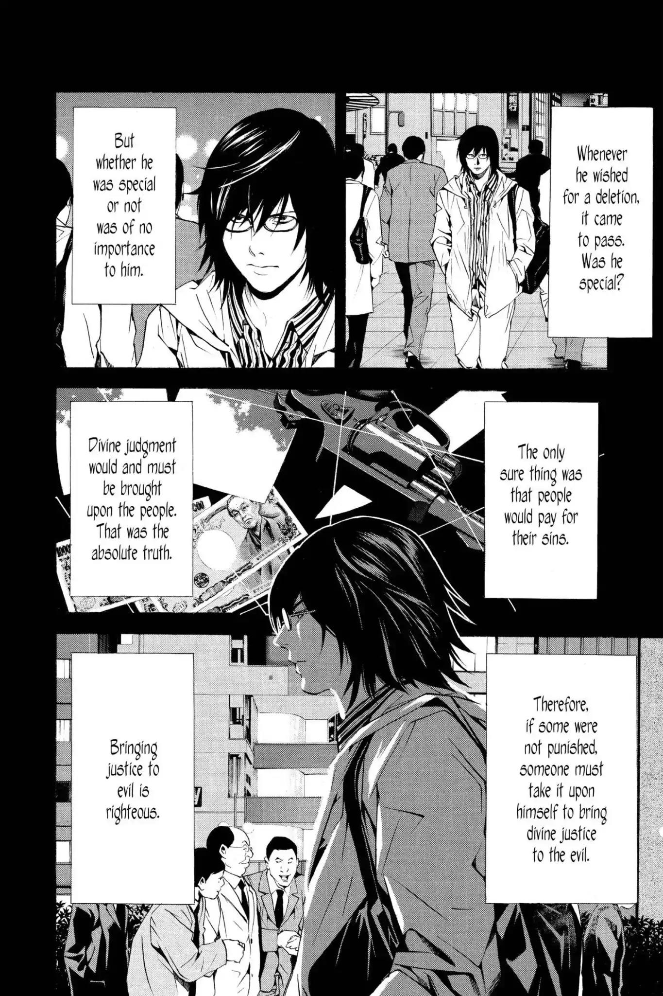 Death Note manga, chapter 84, page 14 of 20