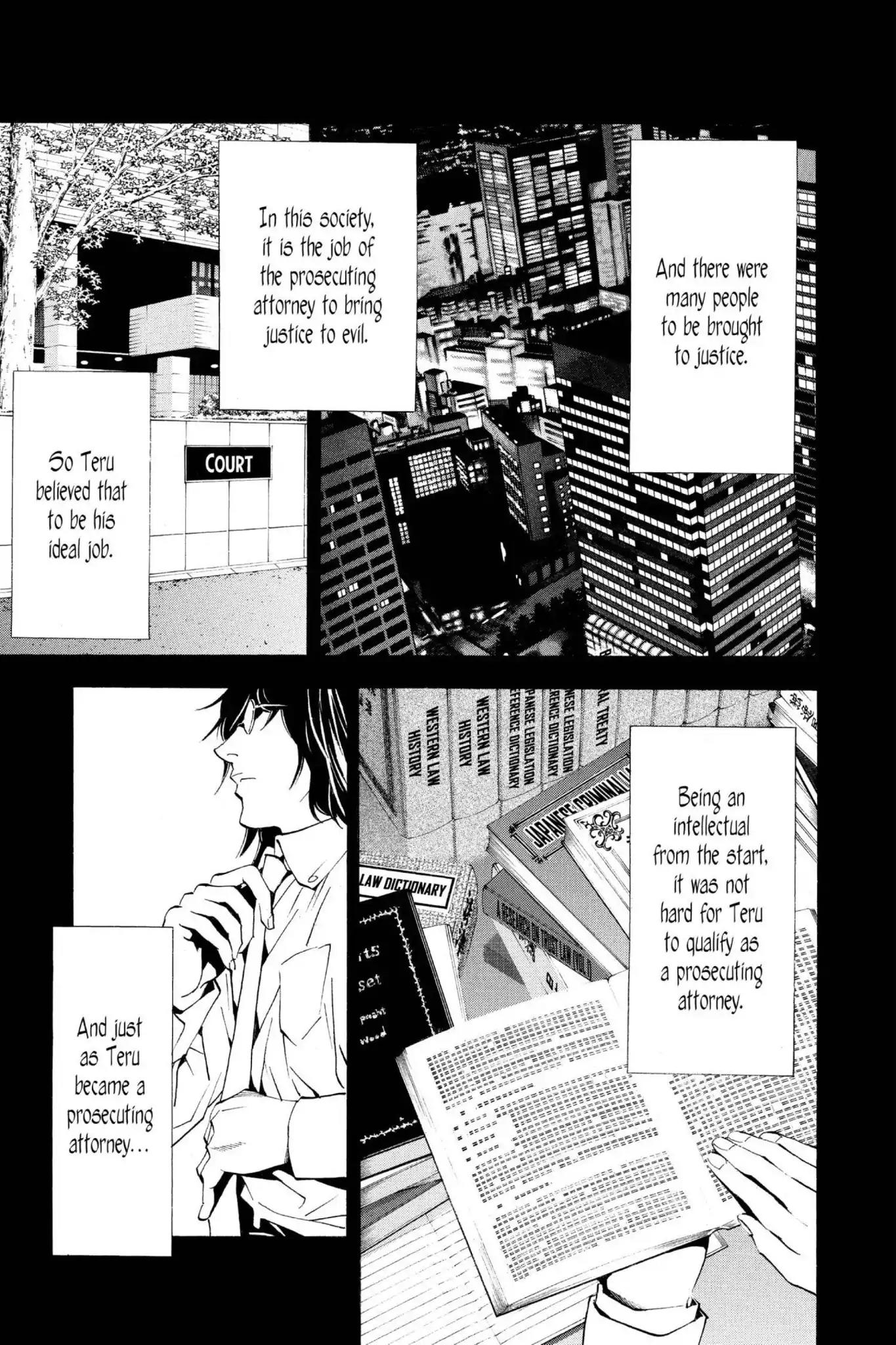 Death Note manga, chapter 84, page 15 of 20