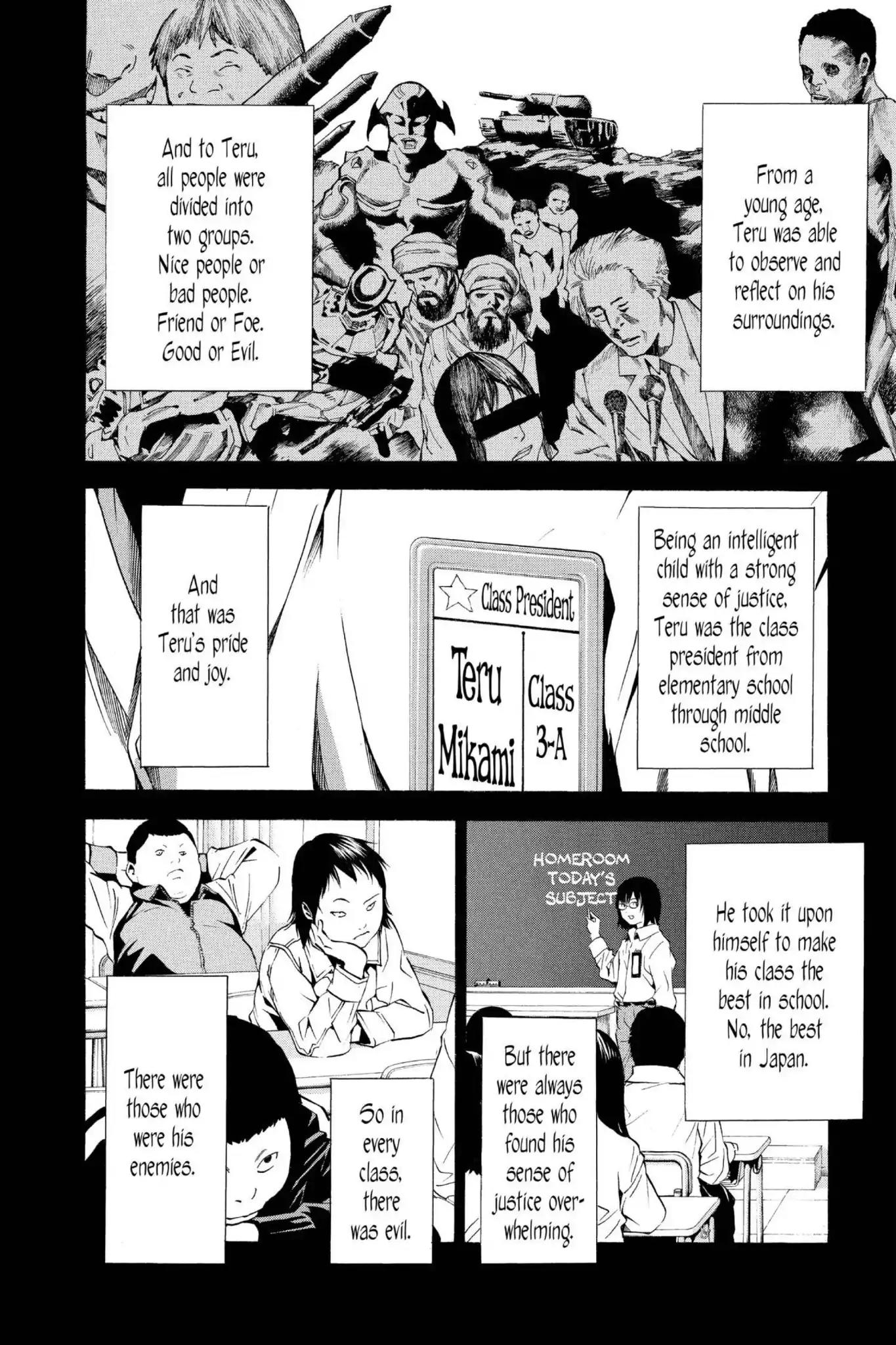 Death Note manga, chapter 84, page 4 of 20