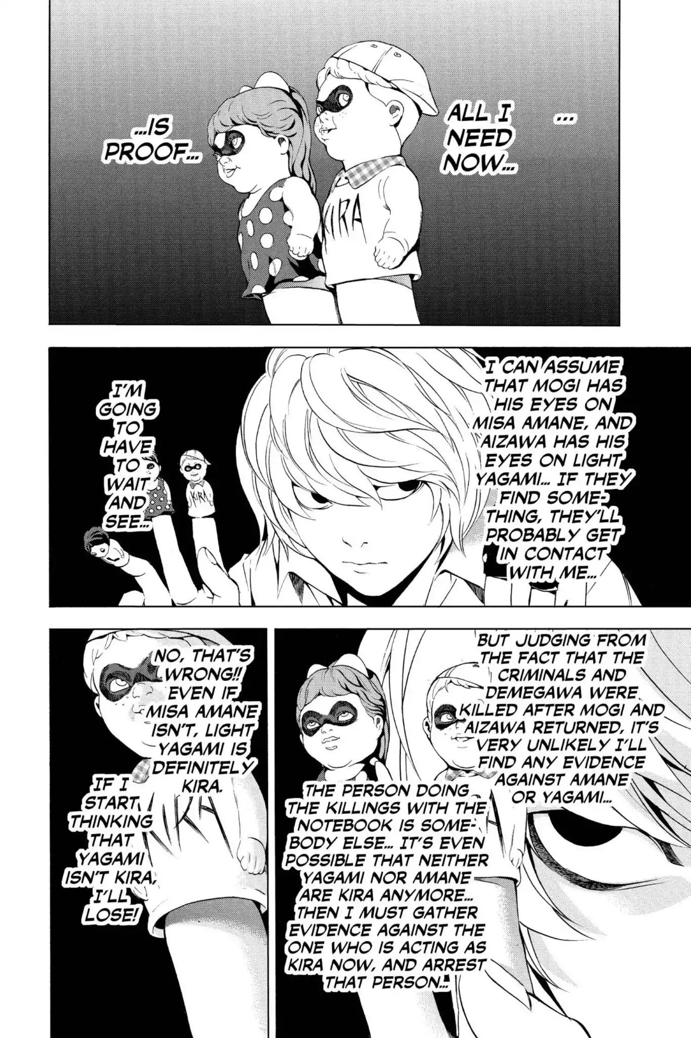 Death Note manga, chapter 85, page 8 of 22